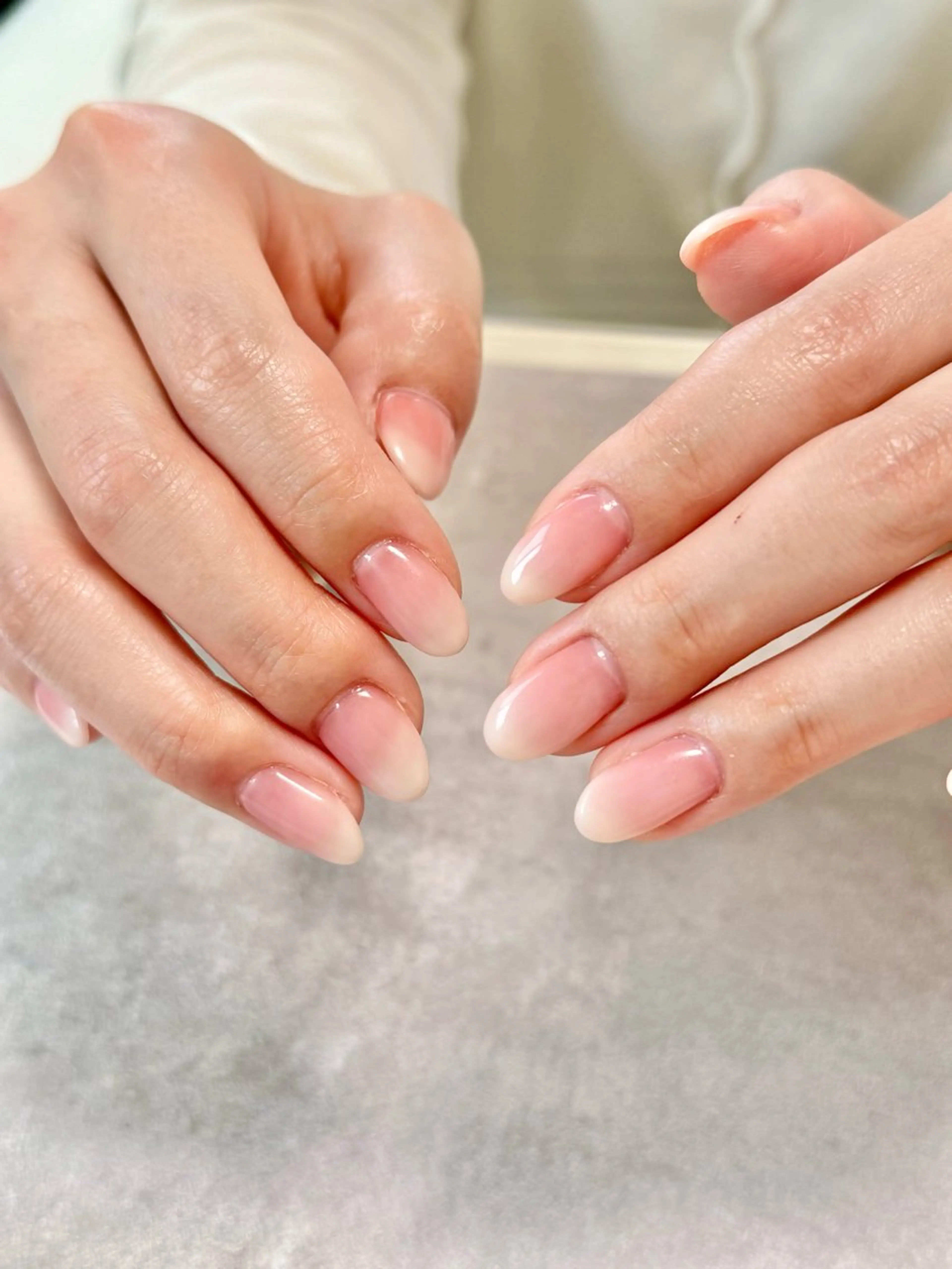 ネイル 入学式 ジェルネイル オフィスネイル パラジェル シンプルネイル ハンドネイル nailroom amyのネイルデザイン