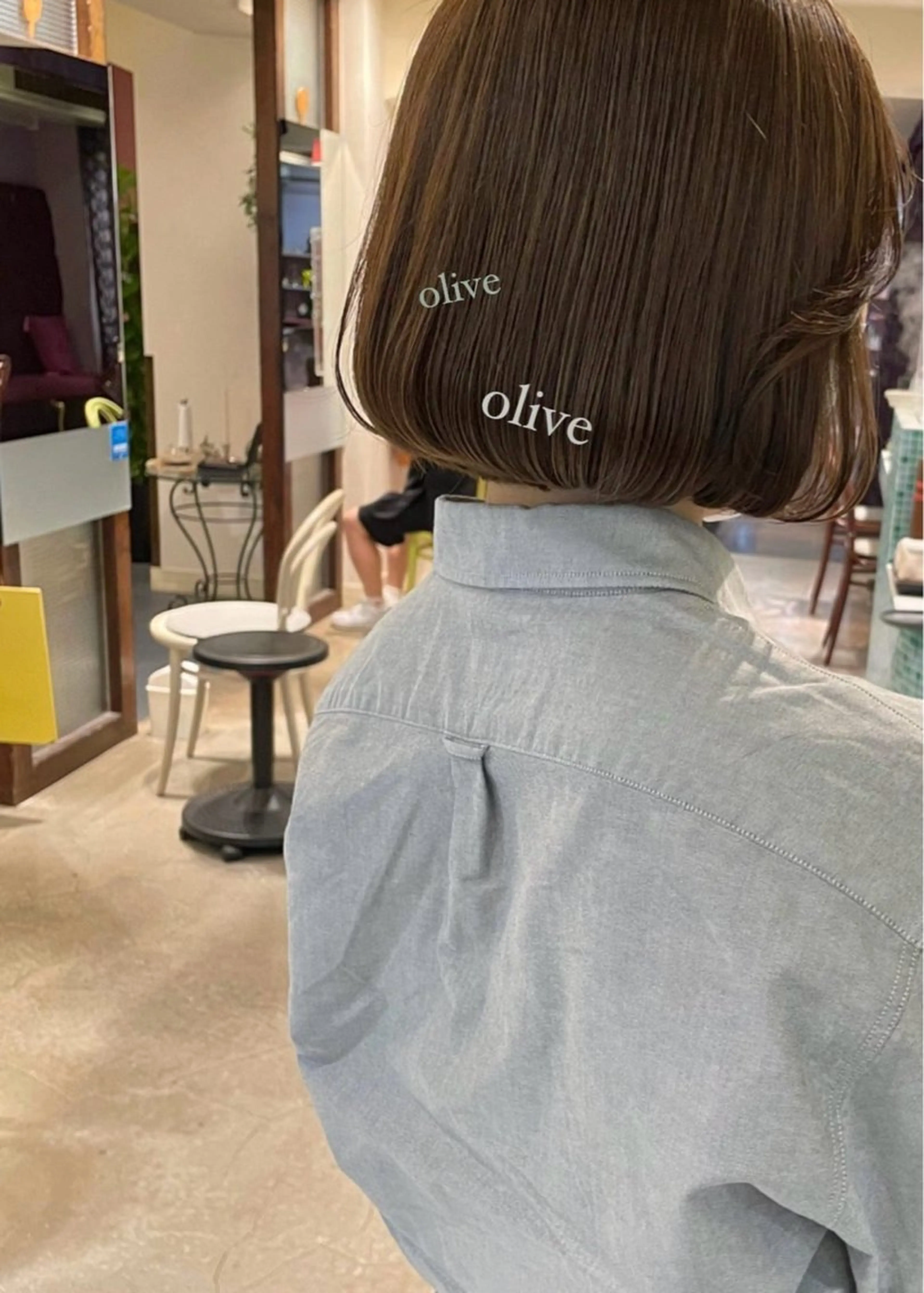 ショート カラー 似合わせ×くすみ カラー🤎yuukaのヘアスタイル