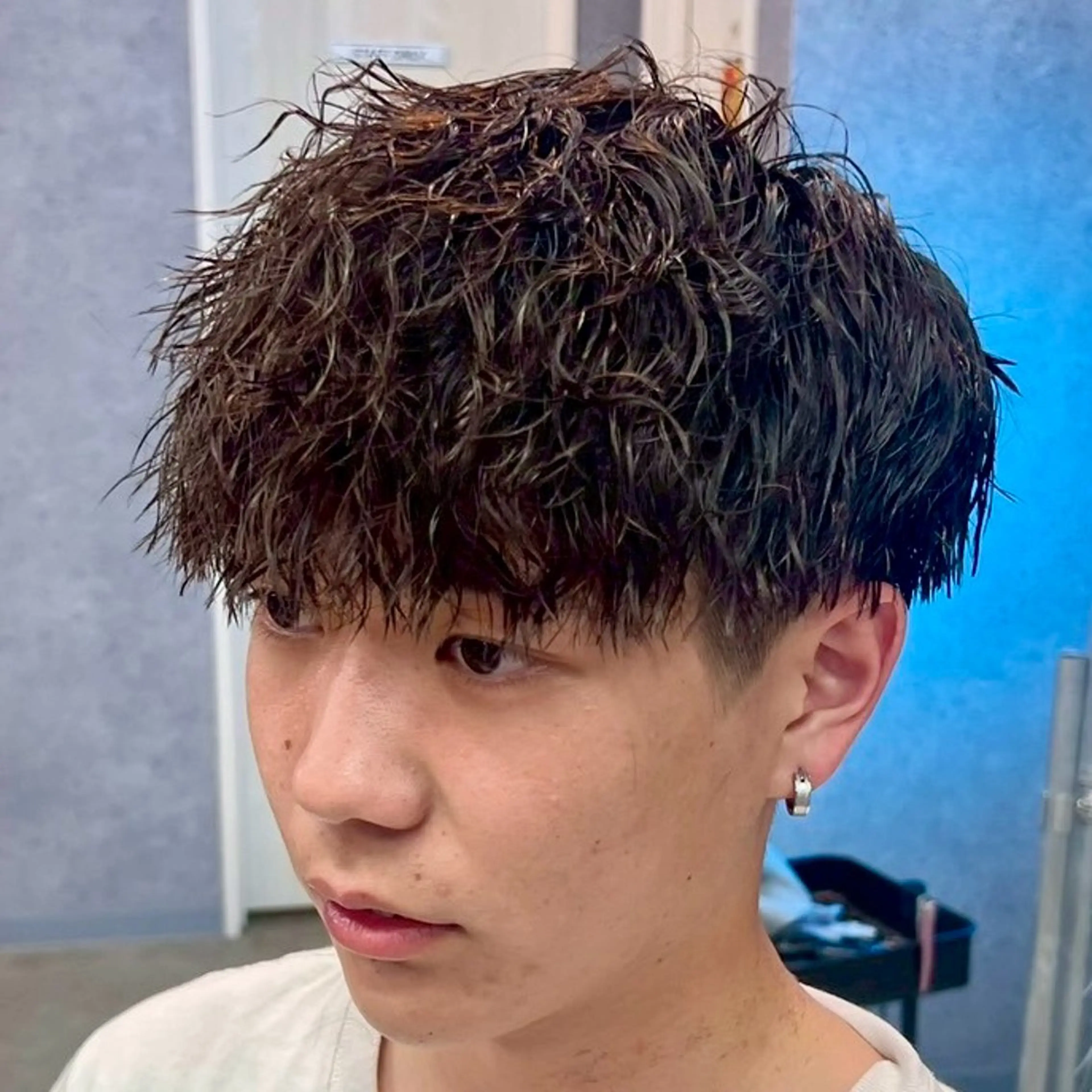 パーマ メンズ MENIN メンズ サロン　望月　涼太のヘアスタイル