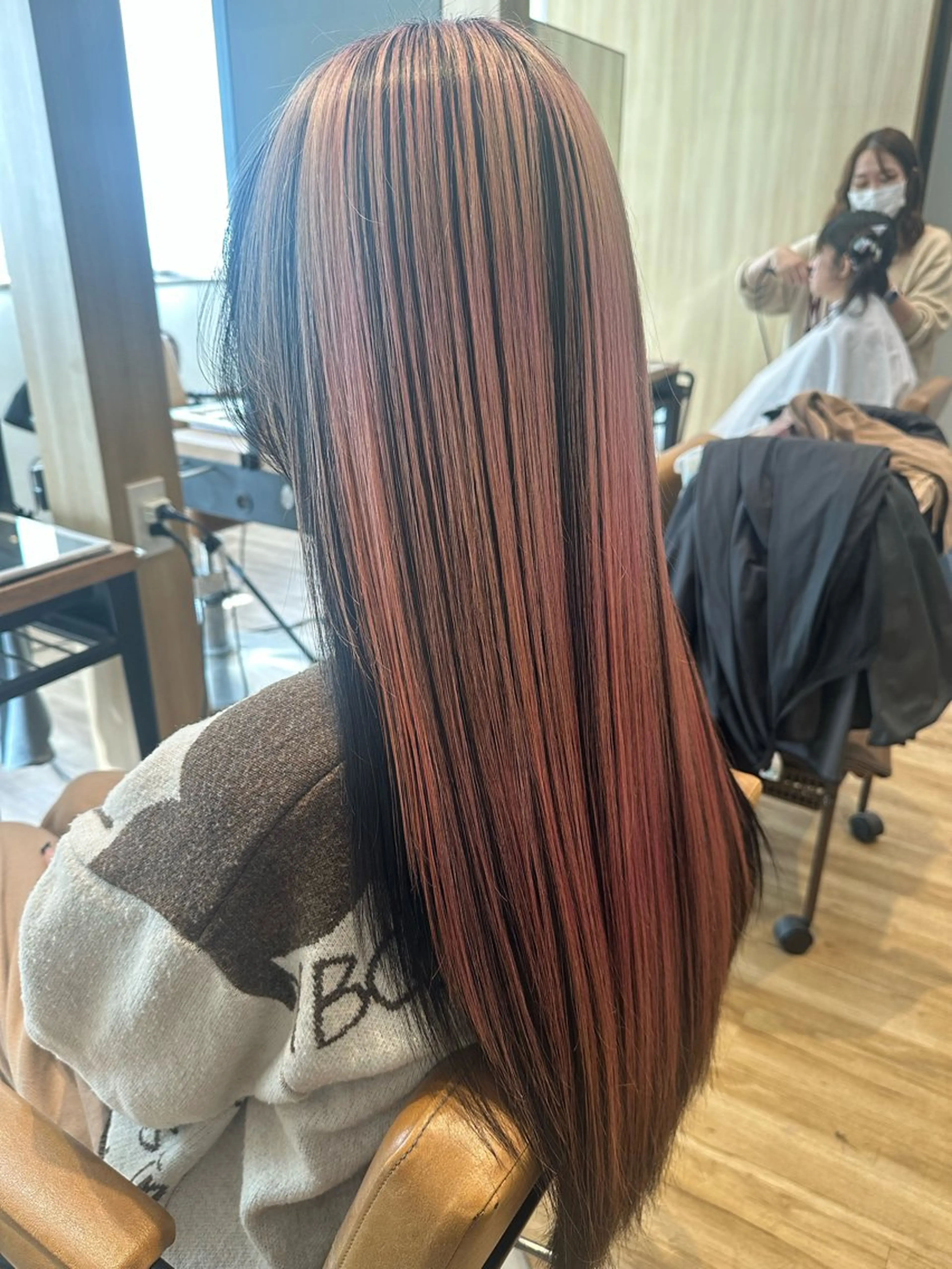 ロング カラー カット ヘアカラー トリートメント ✨✂️Nori ✂️✨のヘアスタイル