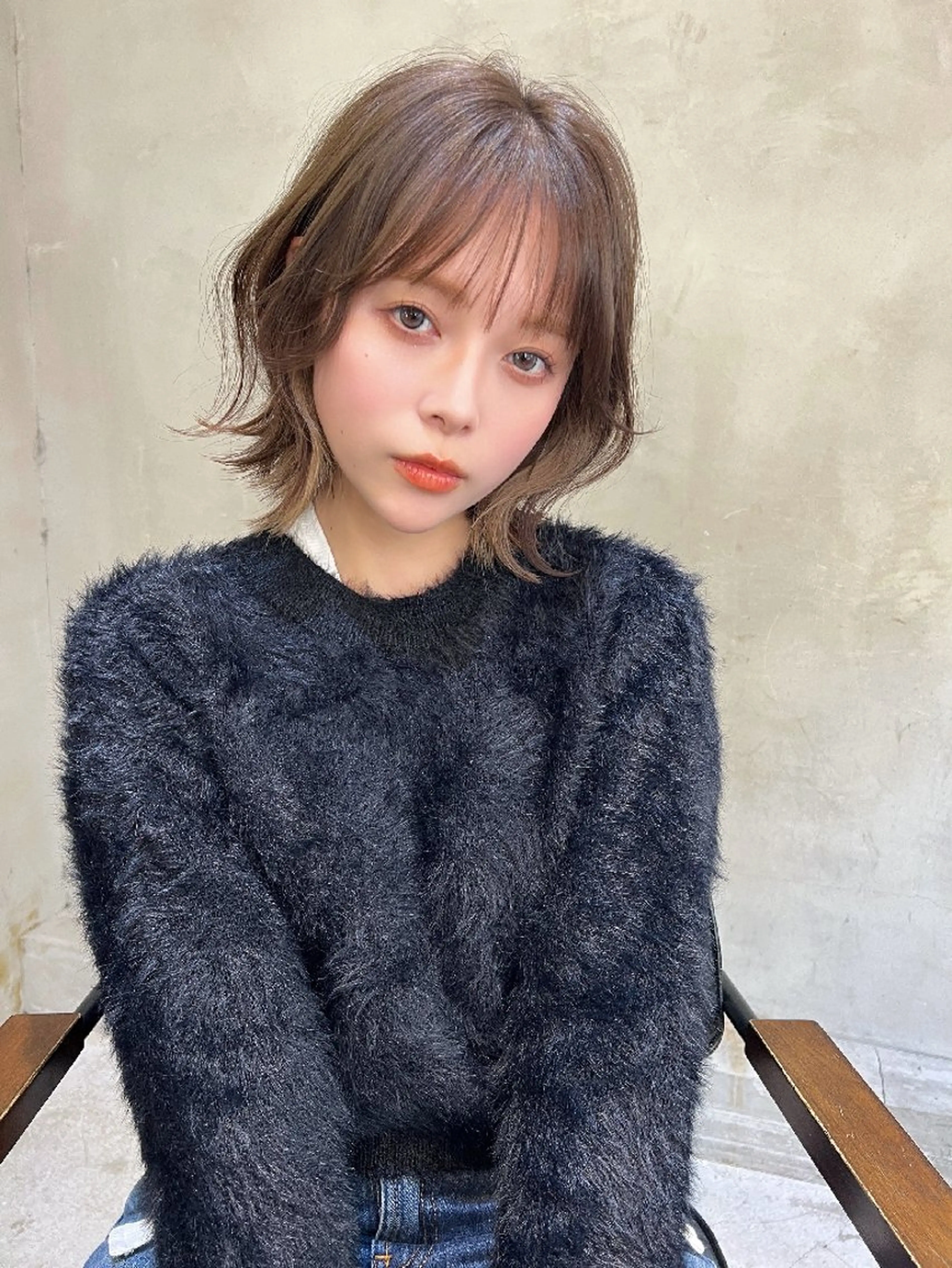 カラー ショート カット ヘアカラー トリートメント 艶髪/レイヤーカット /髪質改善/清水のヘアスタイル