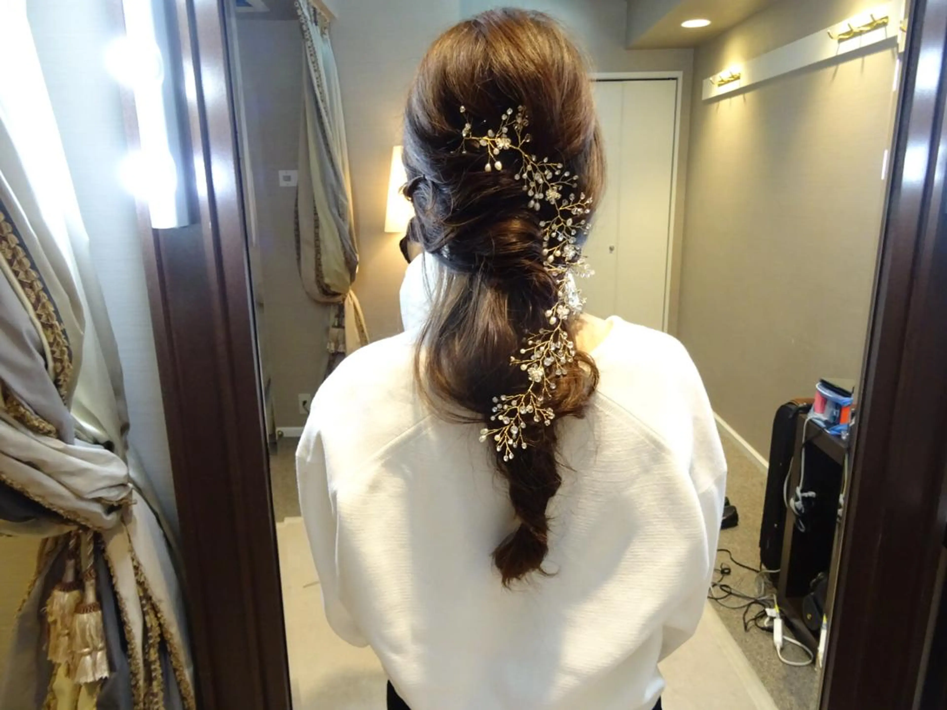 ヘアアレンジ ヘアセット 久井 由香のヘアスタイル