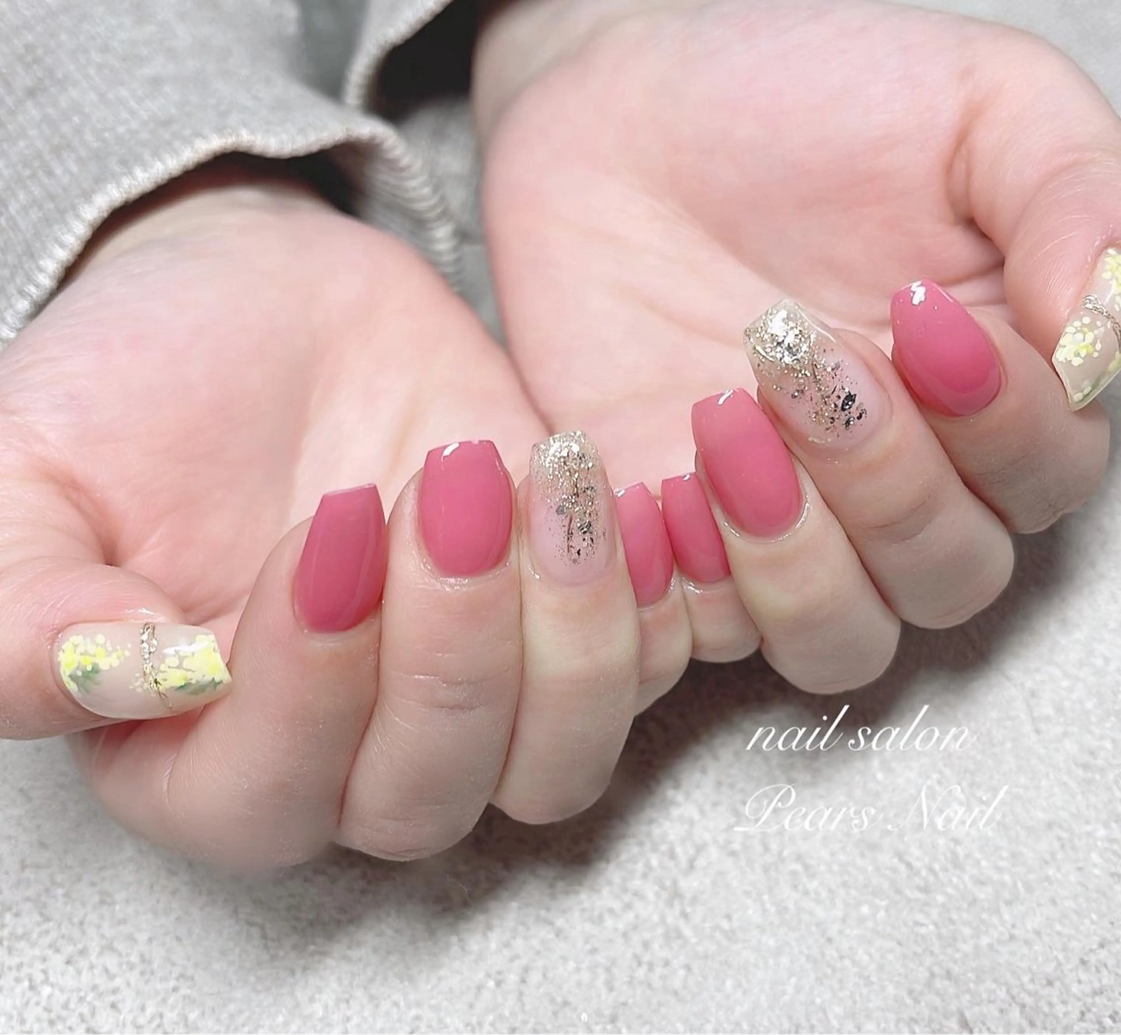 ミディアム Pears Nail MARIのネイルデザイン