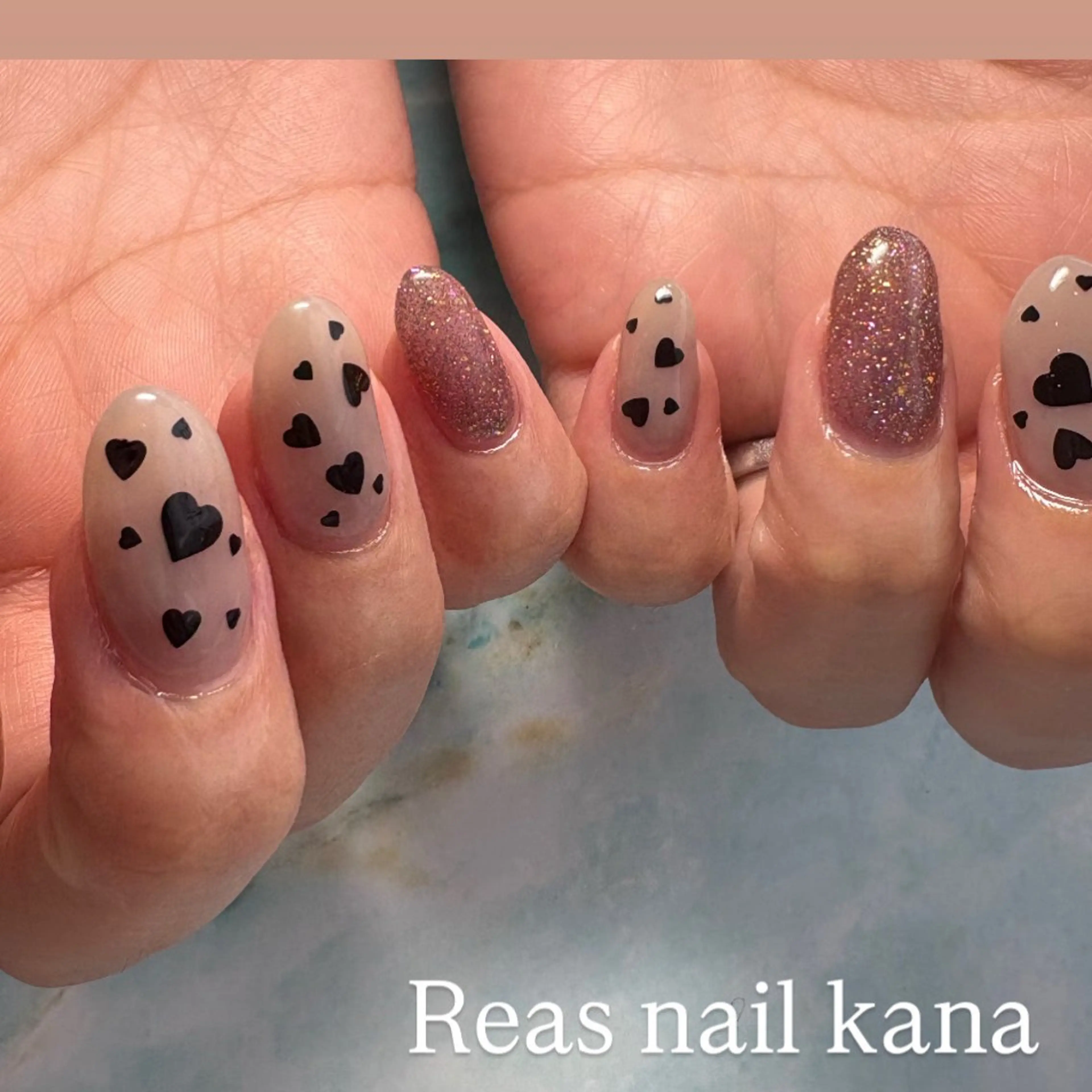 ネイル 持ち込み Reas  nail&eyelash所属・Reas nail kanaのネイルデザイン