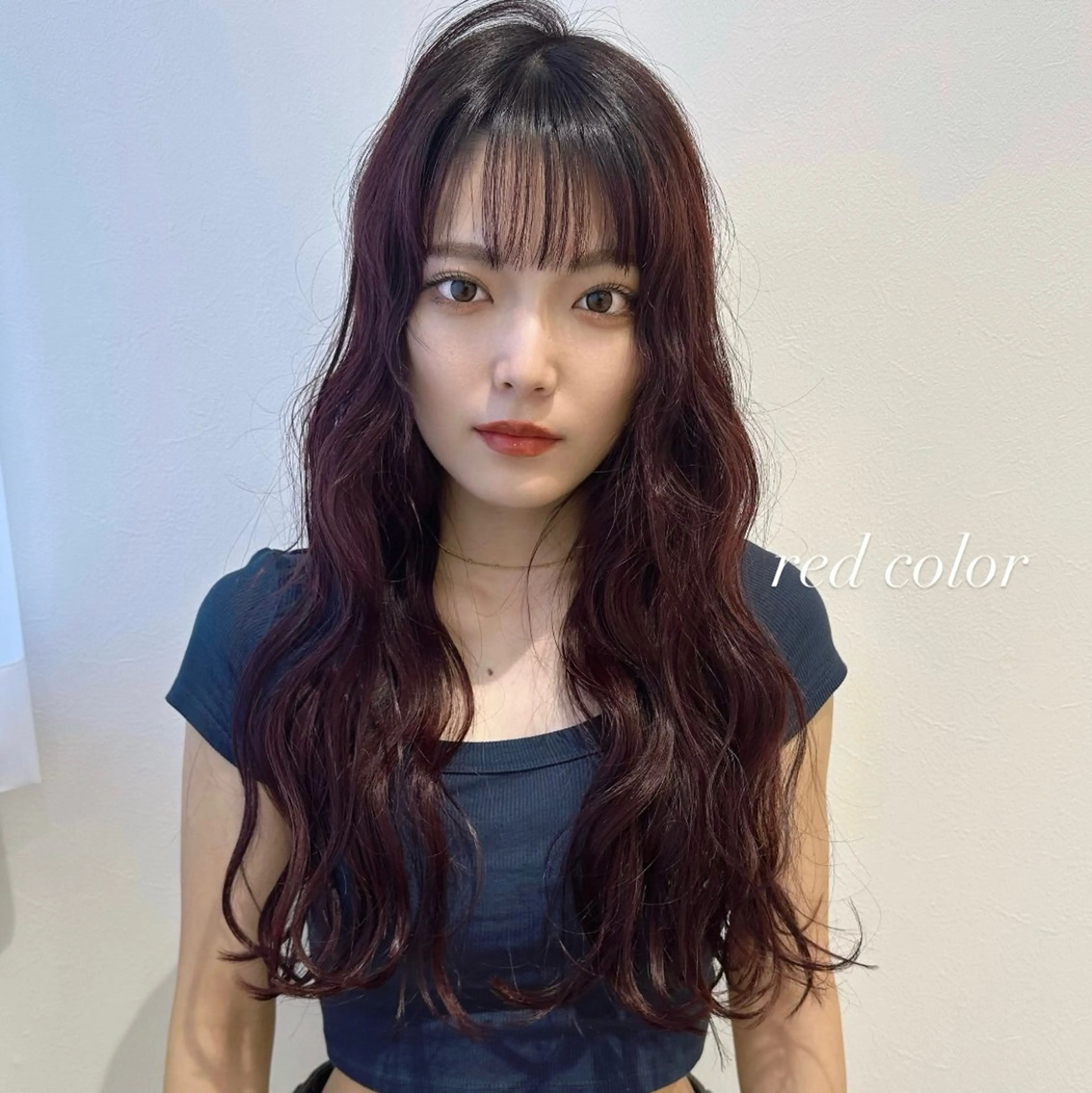 ロング 韓国𝐻𝑎𝑖𝑟 🇰🇷🖤ハラのヘアスタイル
