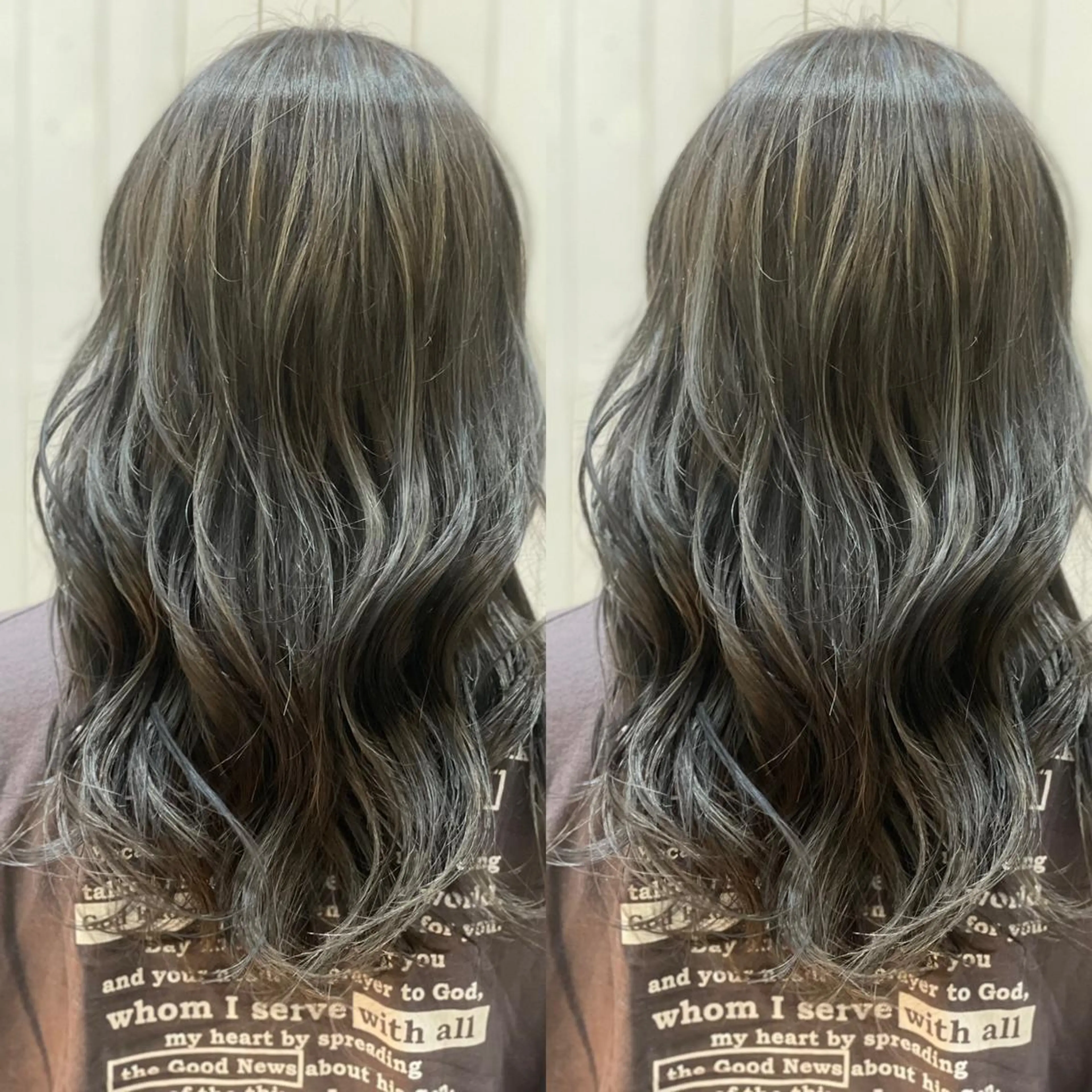 【白髪染剥がし】ハイライト＋カラー ＋2STEPシステムトリートメント※ ご予約は【予約リクエスト】から受付中の写真