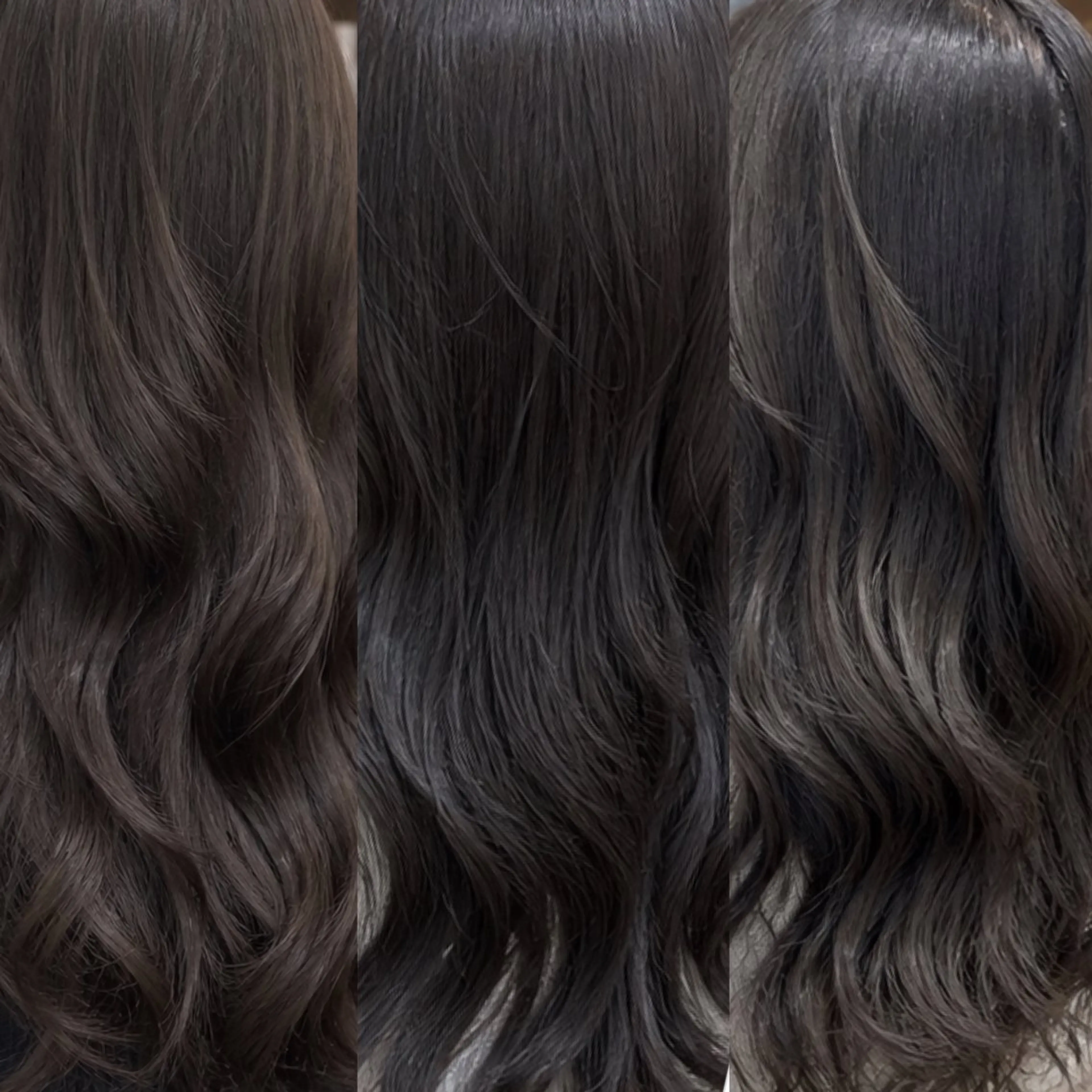 ロング カラー カット ヘアカラー トリートメント 髪質改善Wカラー ウルトワのアユカのヘアスタイル