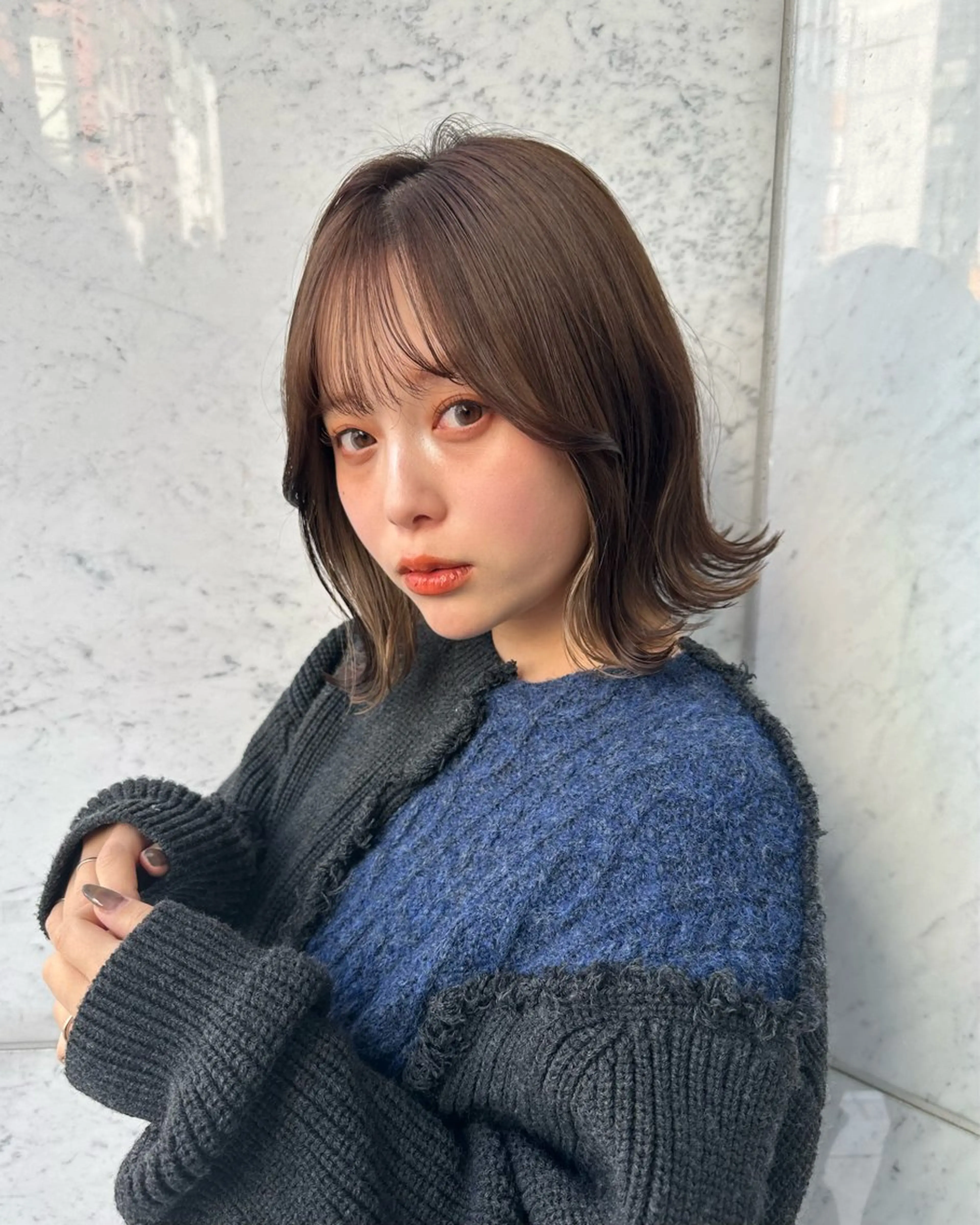 ミディアム ふわっとレイヤー‪☆ 菅原 千鶴のヘアスタイル