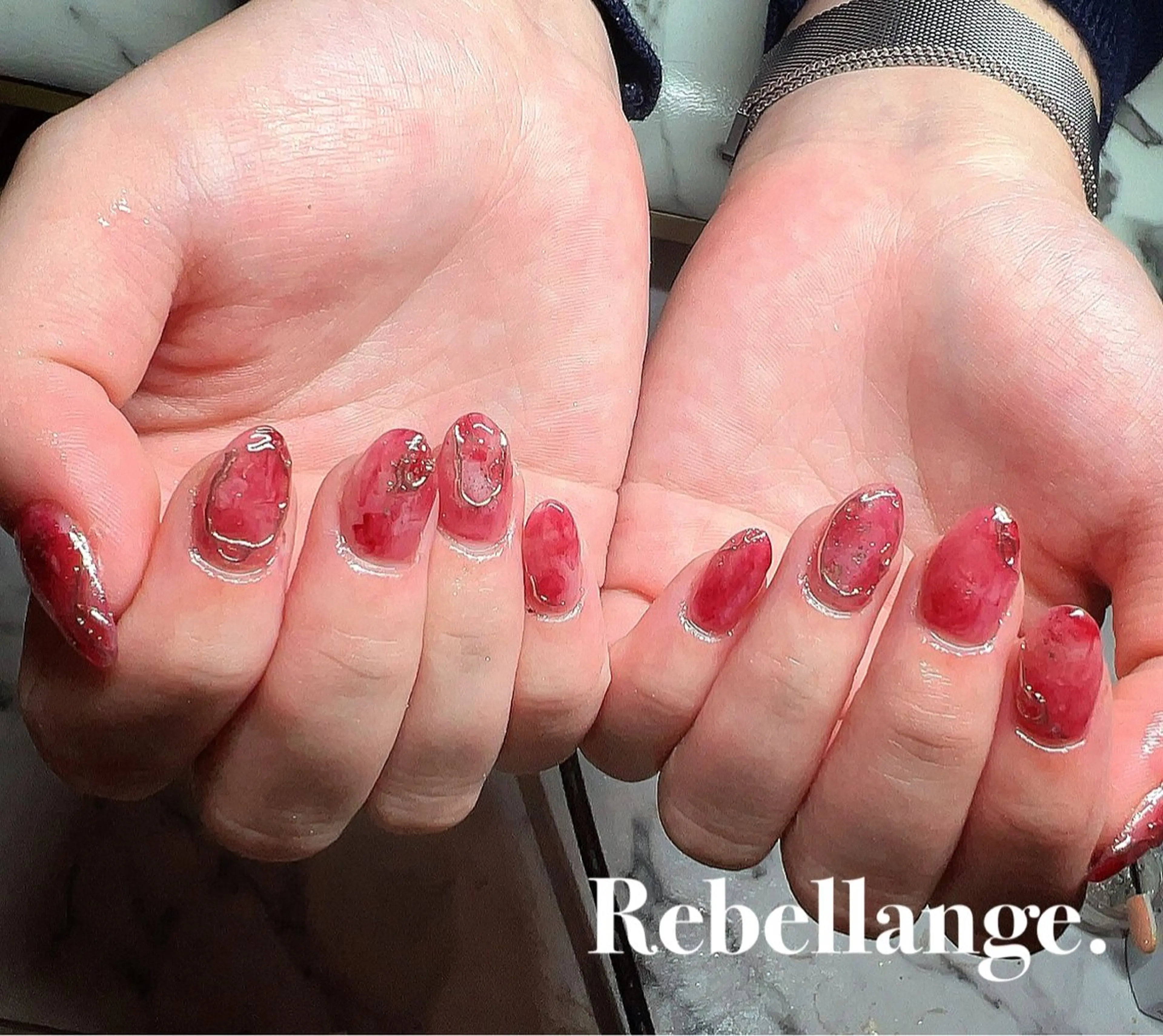 ネイル ハンドネイル Rebellange n.のネイルデザイン