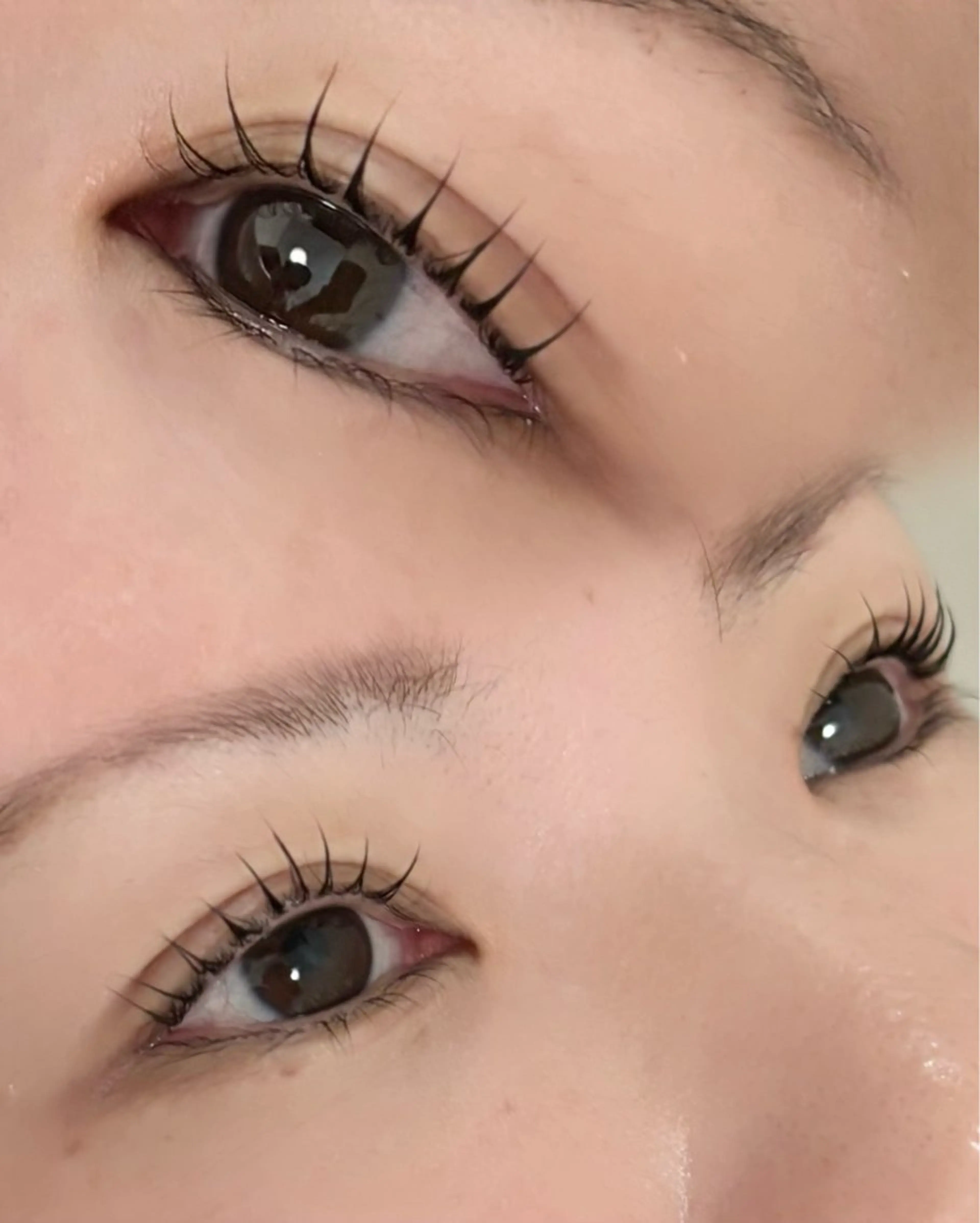 韓国風まつ毛パーマ【朝の時短メイク👀】の写真