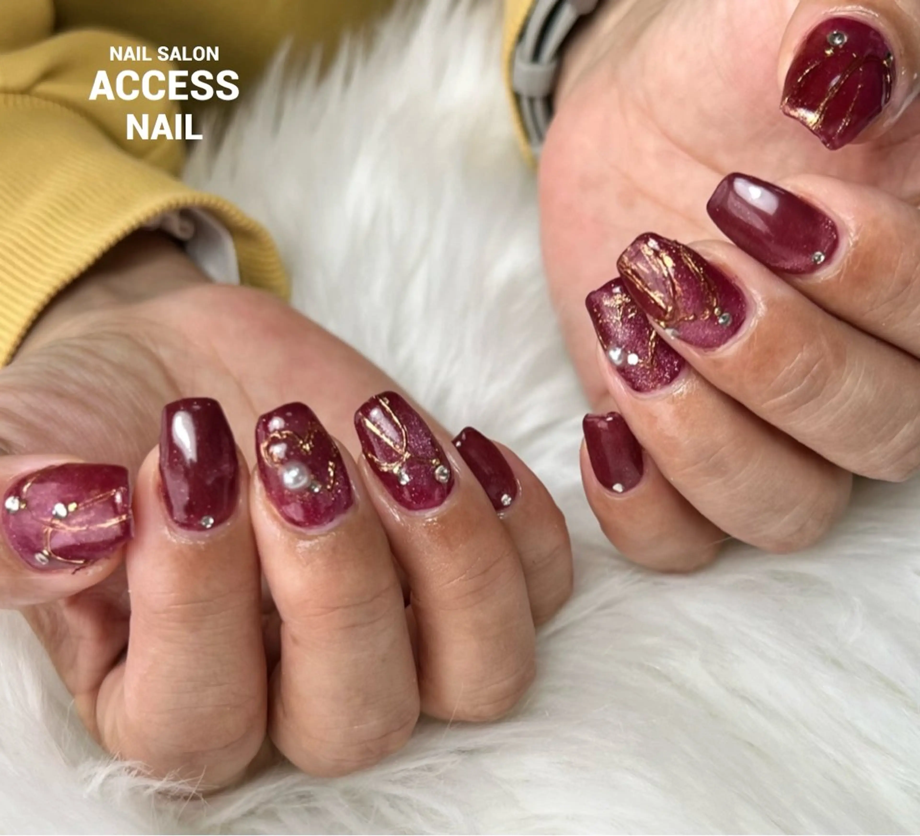 ネイル access nailのネイルデザイン