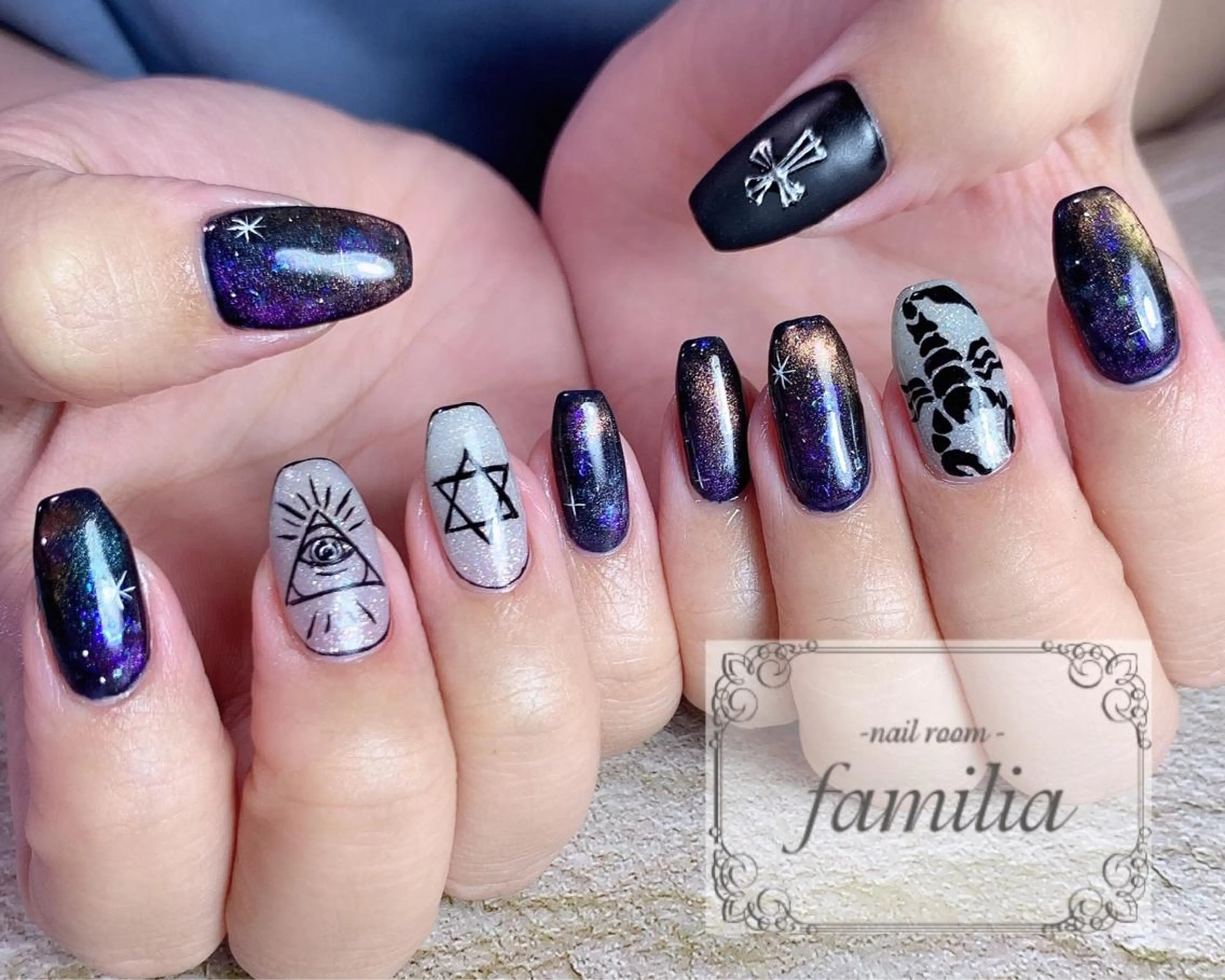 ネイル ハンドネイル -nailroom- familiaのネイルデザイン