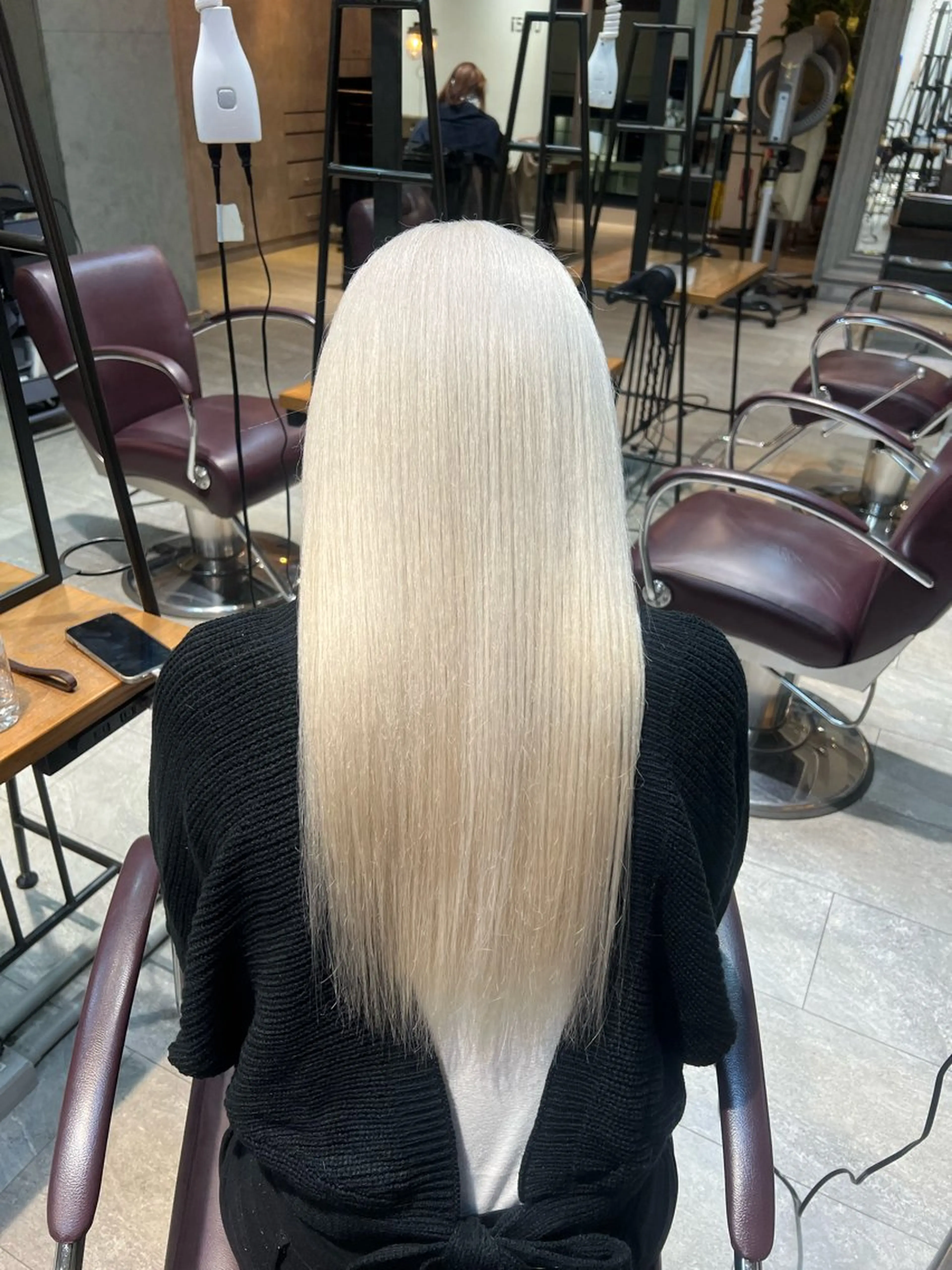 ロング カラー 🎀ハイトーン・艶 カラー HANA🎀のヘアスタイル