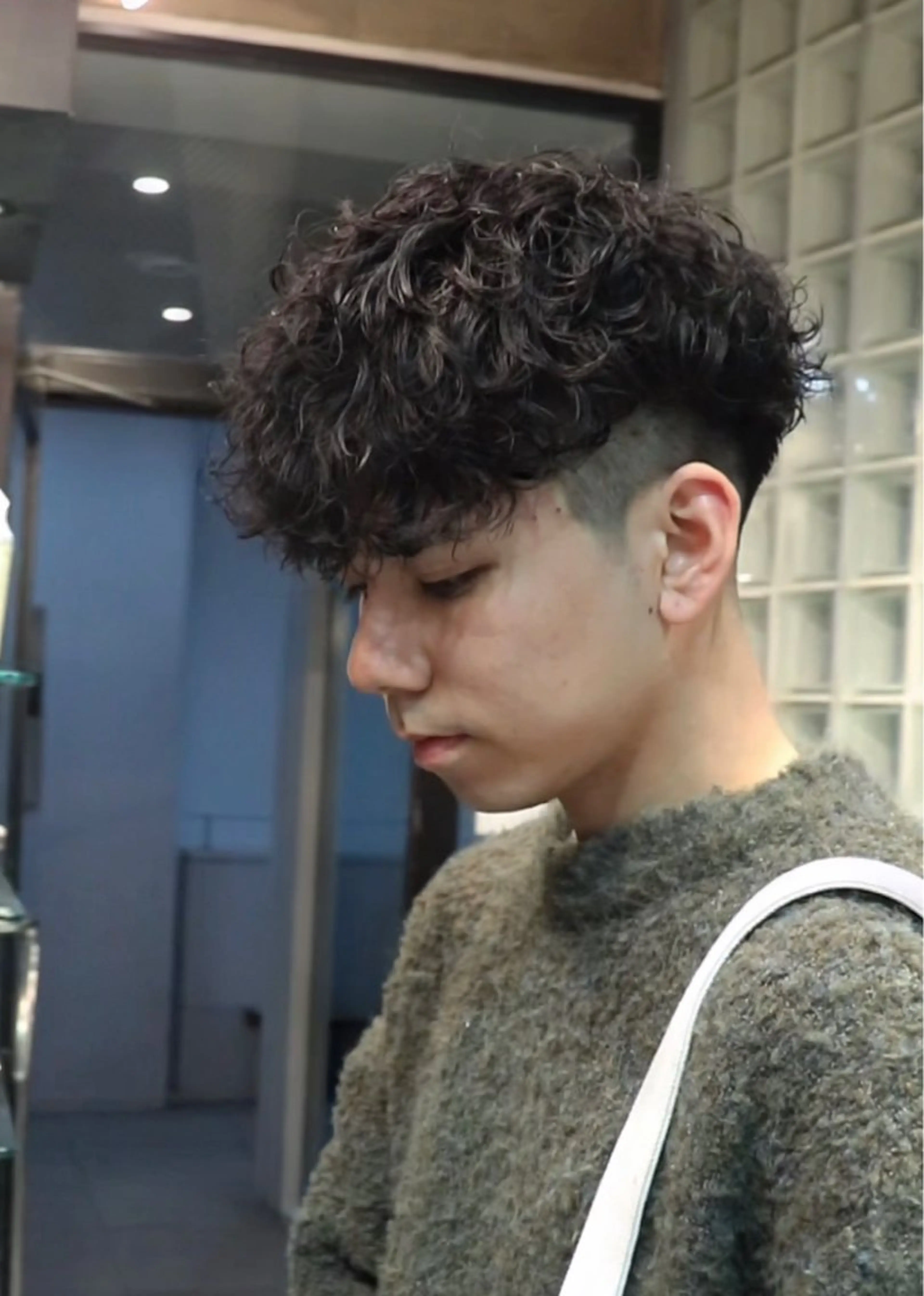 ショート パーマ メンズ メンズパーマ スペインカール スパイラルパーマ 🌀パーマ特化 美容師🌀/しゅんのヘアスタイル