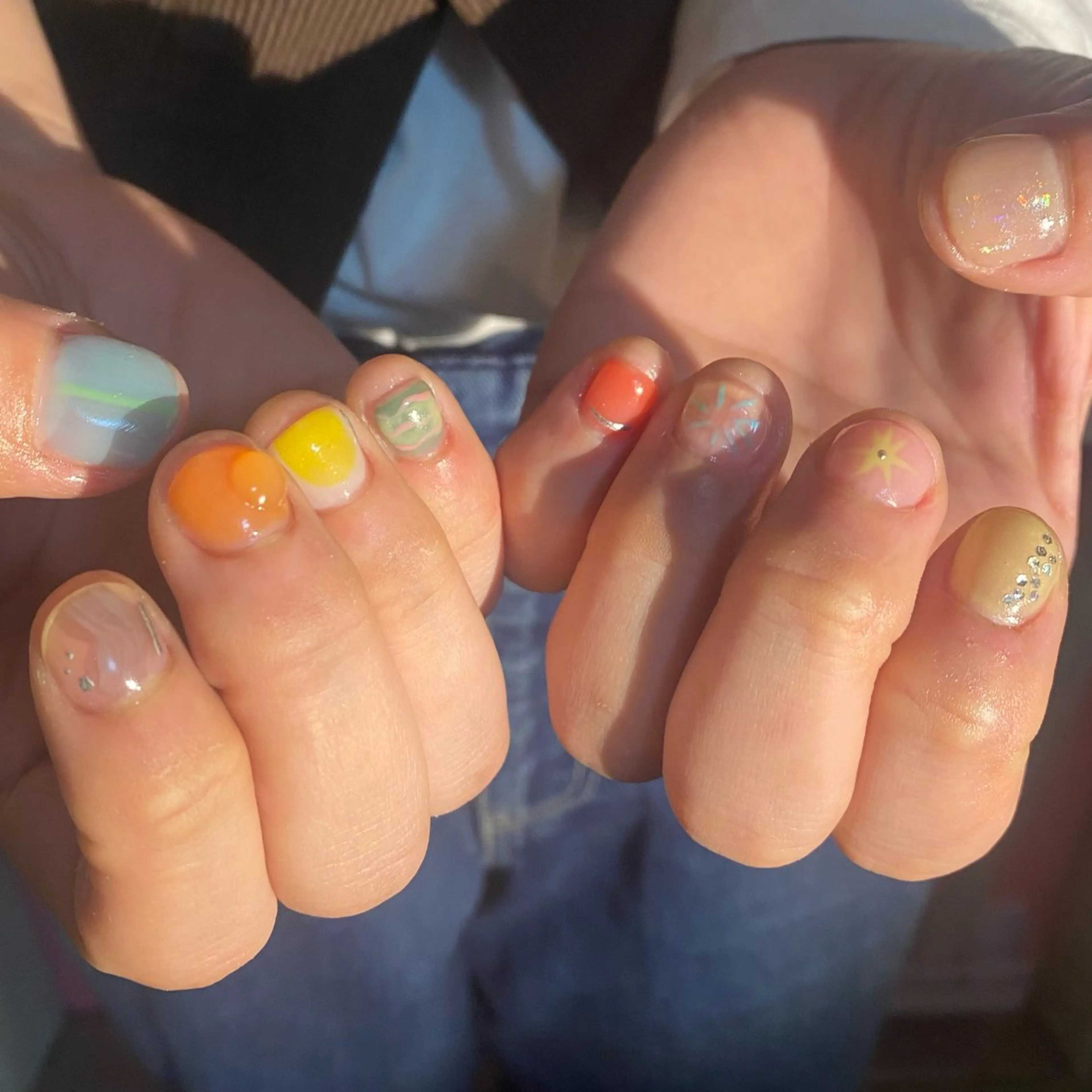 ネイル ハンドネイル フットネイル nano/きもかわ nail🐬🫧のネイルデザイン