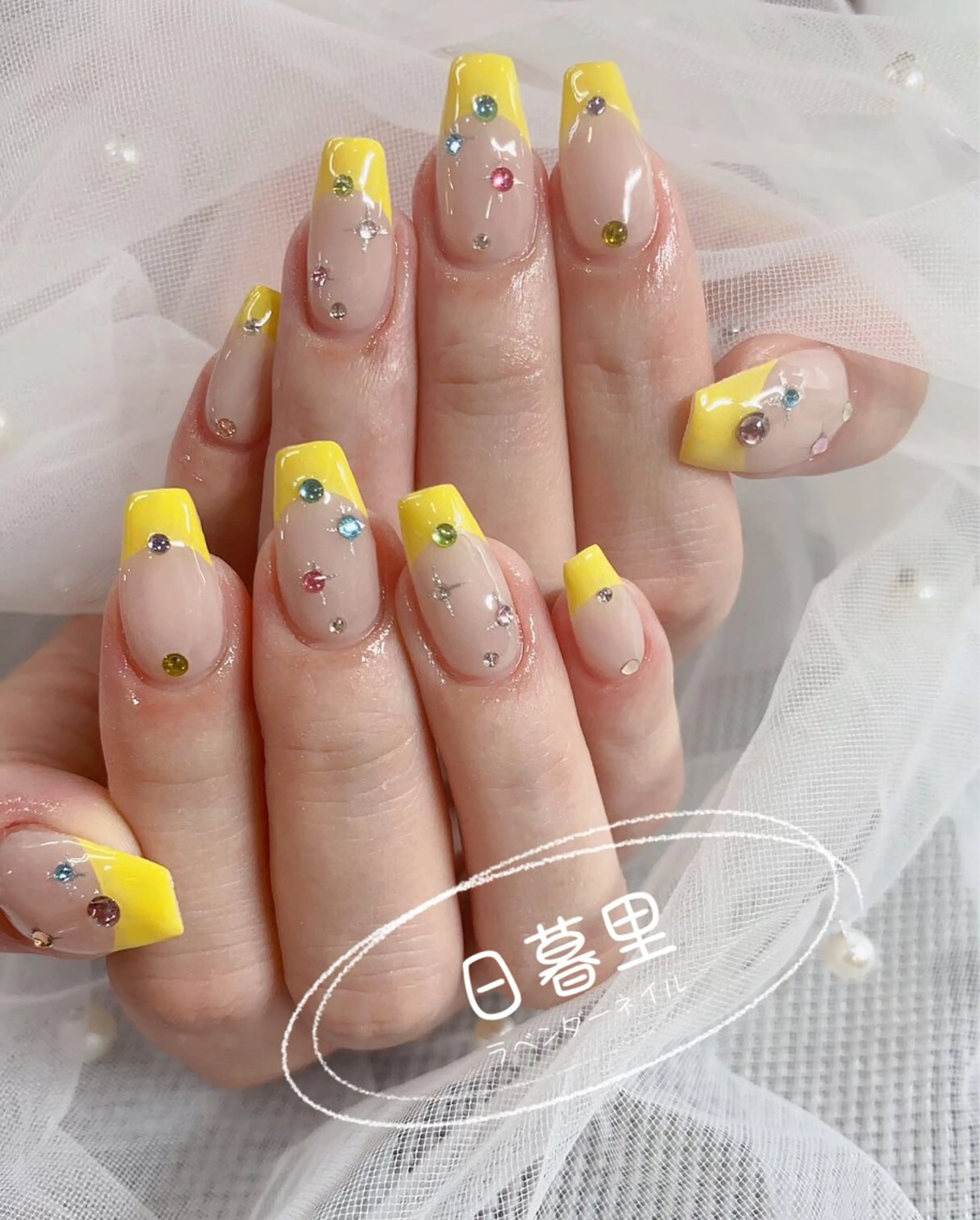 ネイル ラベンダー💖日暮里 ルル💖ネイルのネイルデザイン