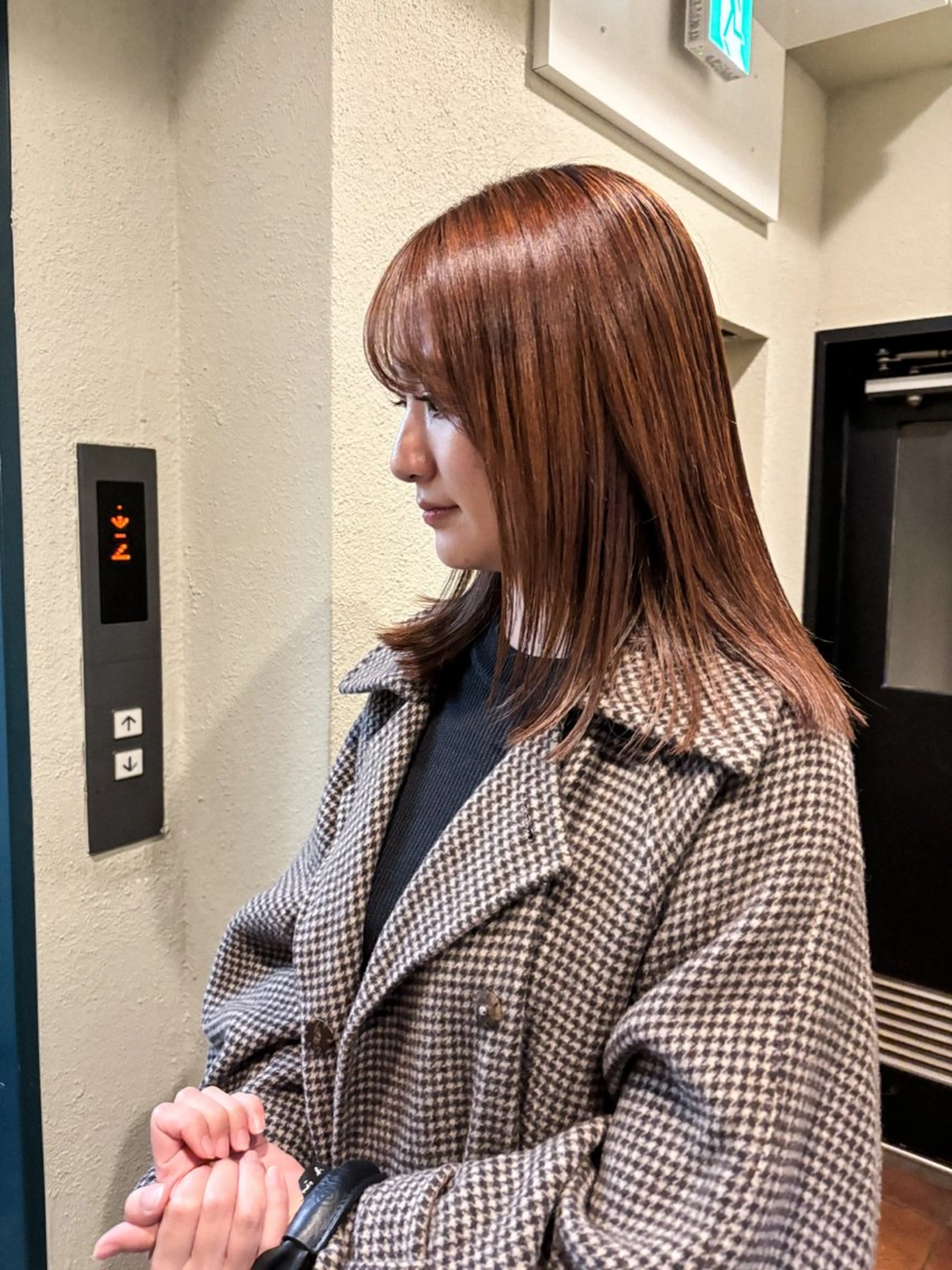 セミロング 【haRu/ハル】 さくらこのヘアスタイル