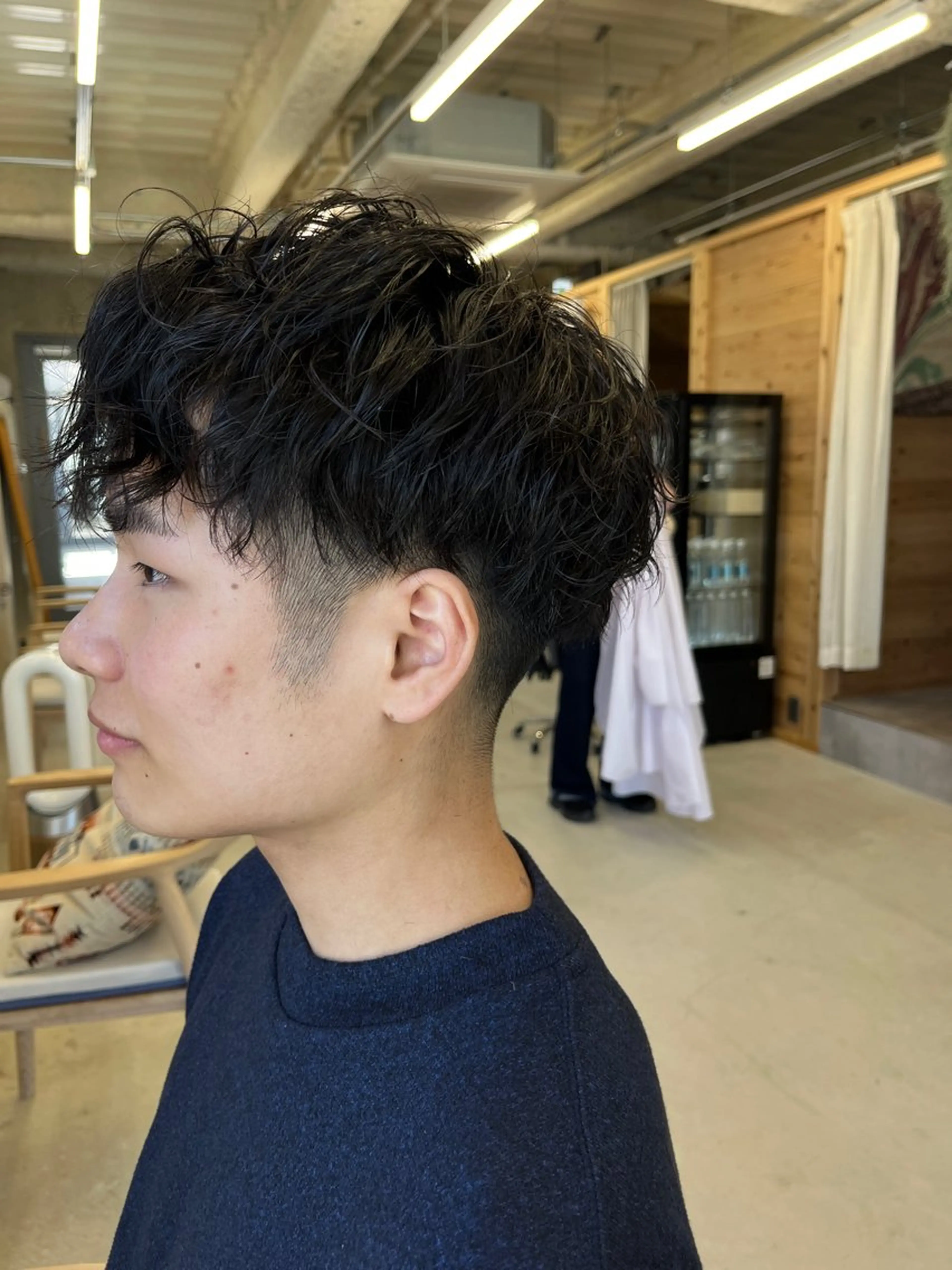 パーマ メンズ メンズパーマ/天神 大名/MIYAKEのヘアスタイル