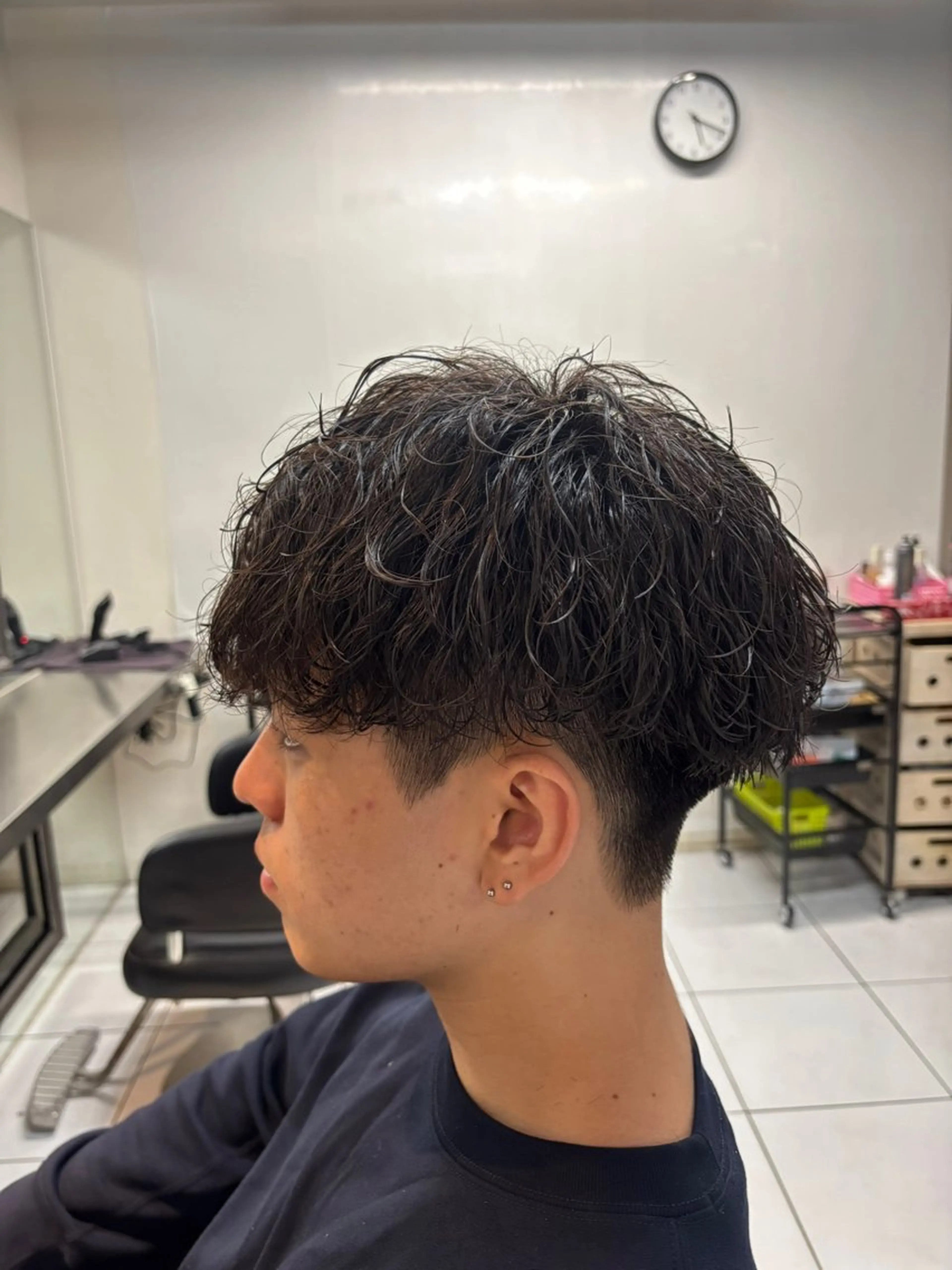 メンズ メンズパーマ カット パーマ 加川 隼人のヘアスタイル