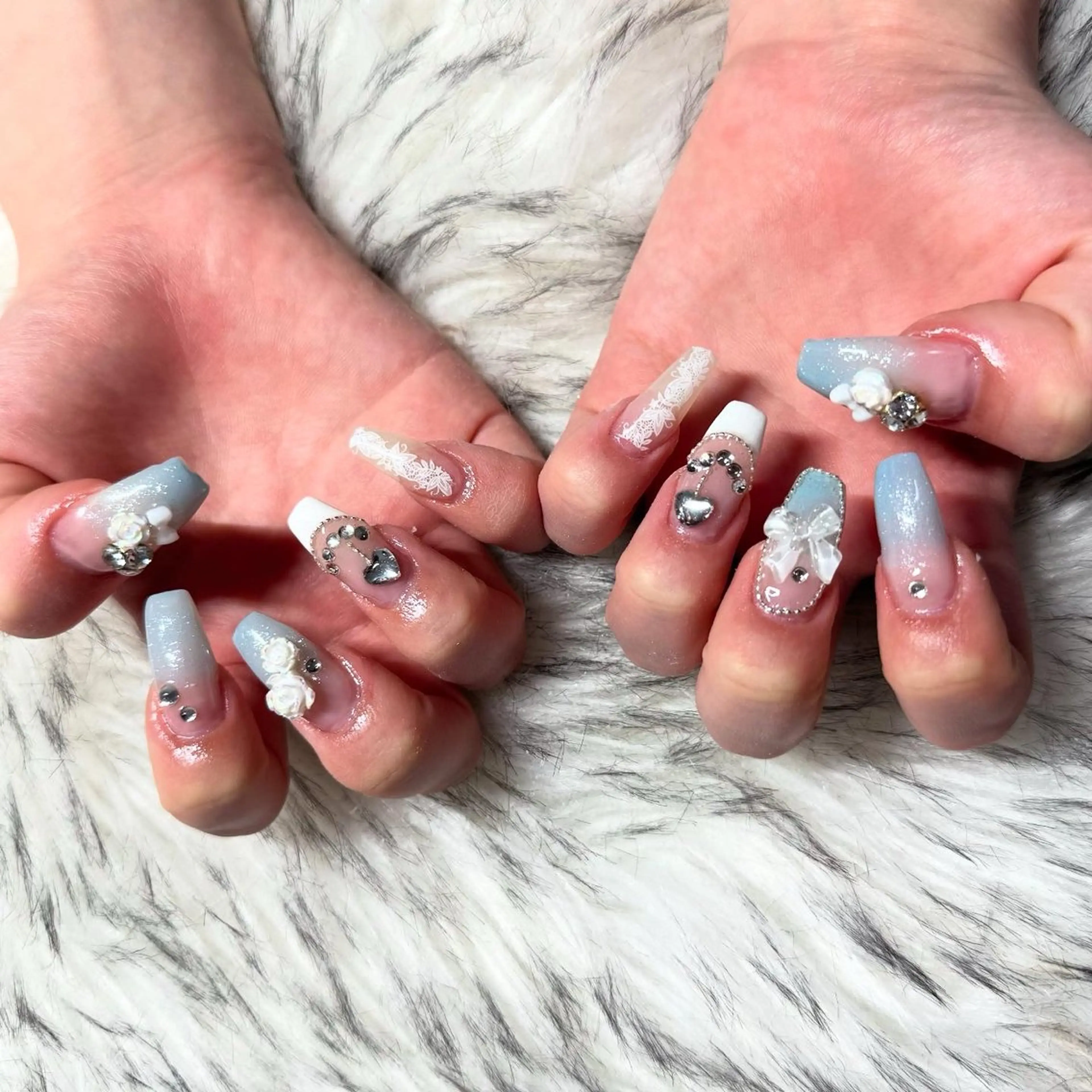 ロング ハンドネイル mao .のネイルデザイン