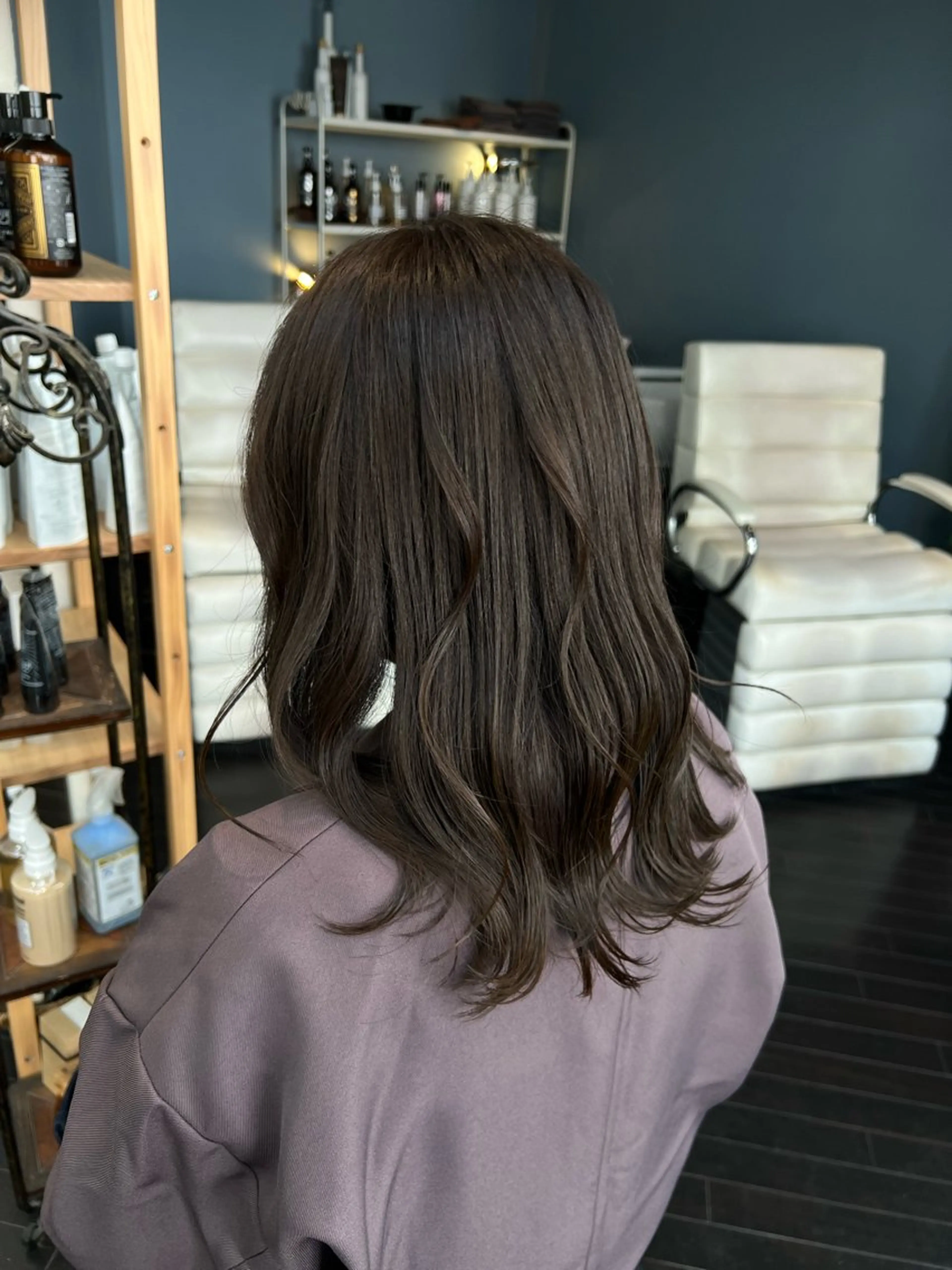 ミディアム a.所属・樽川 紗月のヘアスタイル