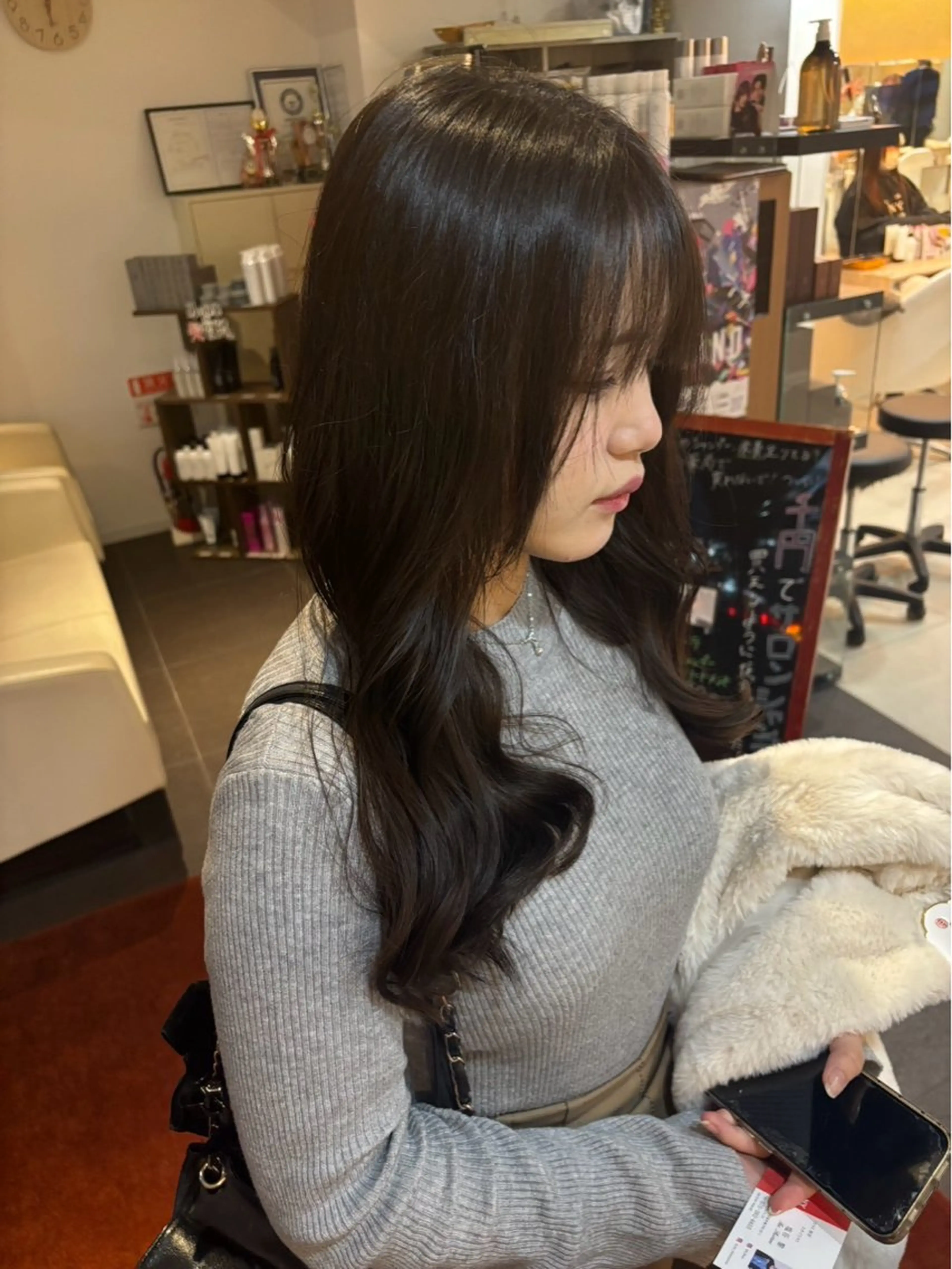 ロング パーマ カット パーマ 🍓似合わせカット× パーマ/矢木🍓のヘアスタイル