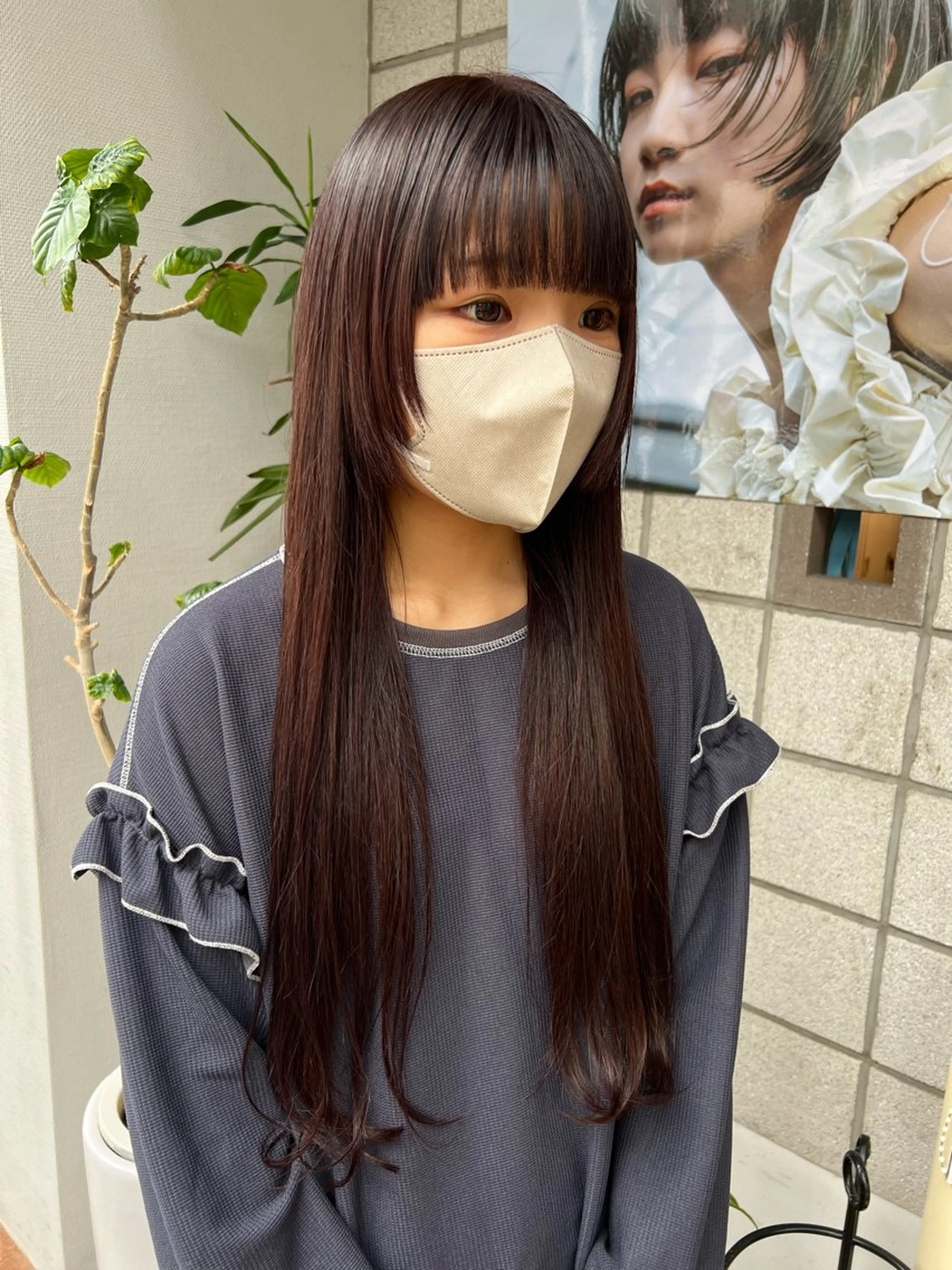 ロング カット ヘアカラー トリートメント 松本  夏海のヘアスタイル