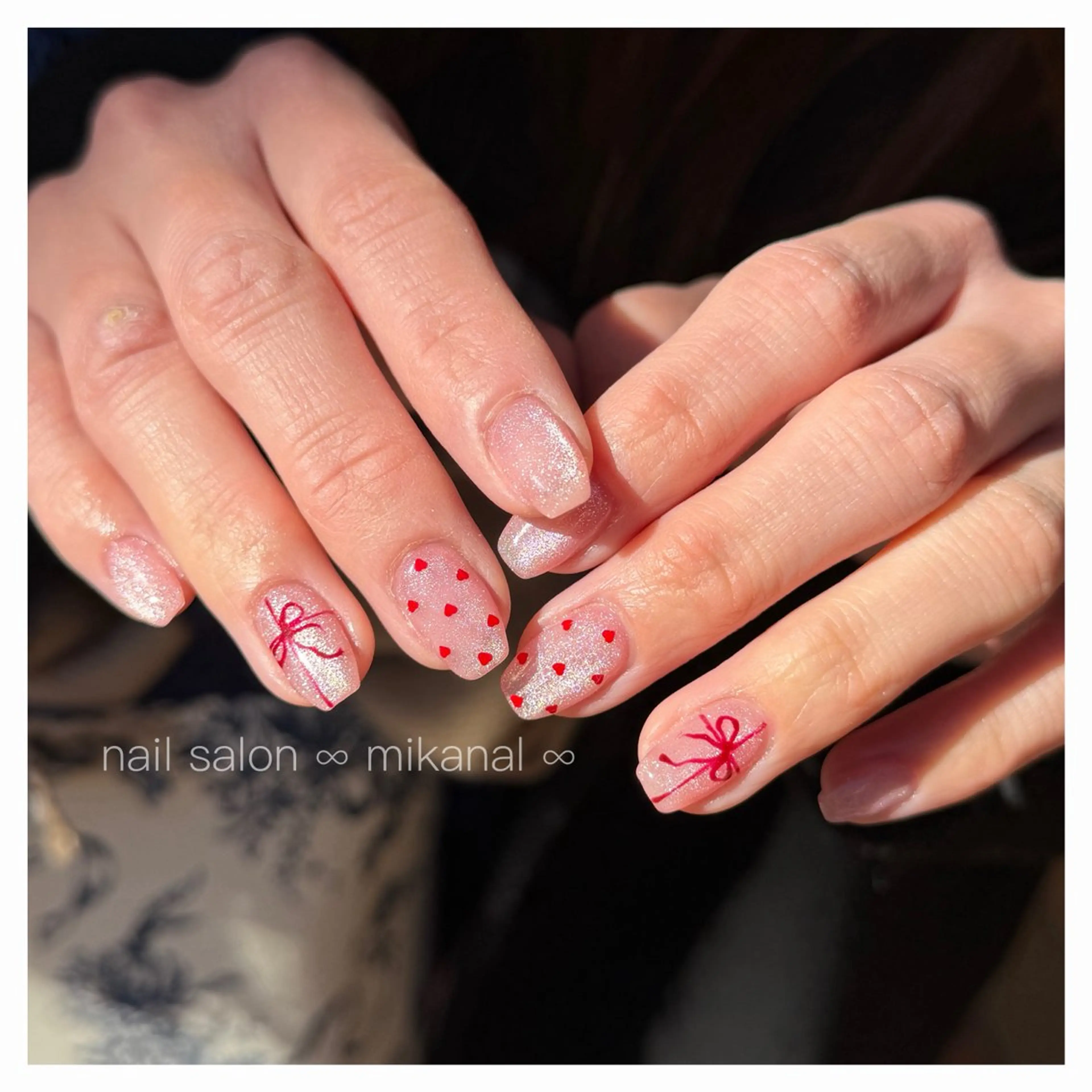 ネイル ハンドネイル nailsalon ∞ ﾐｶﾅﾙ ∞のネイルデザイン