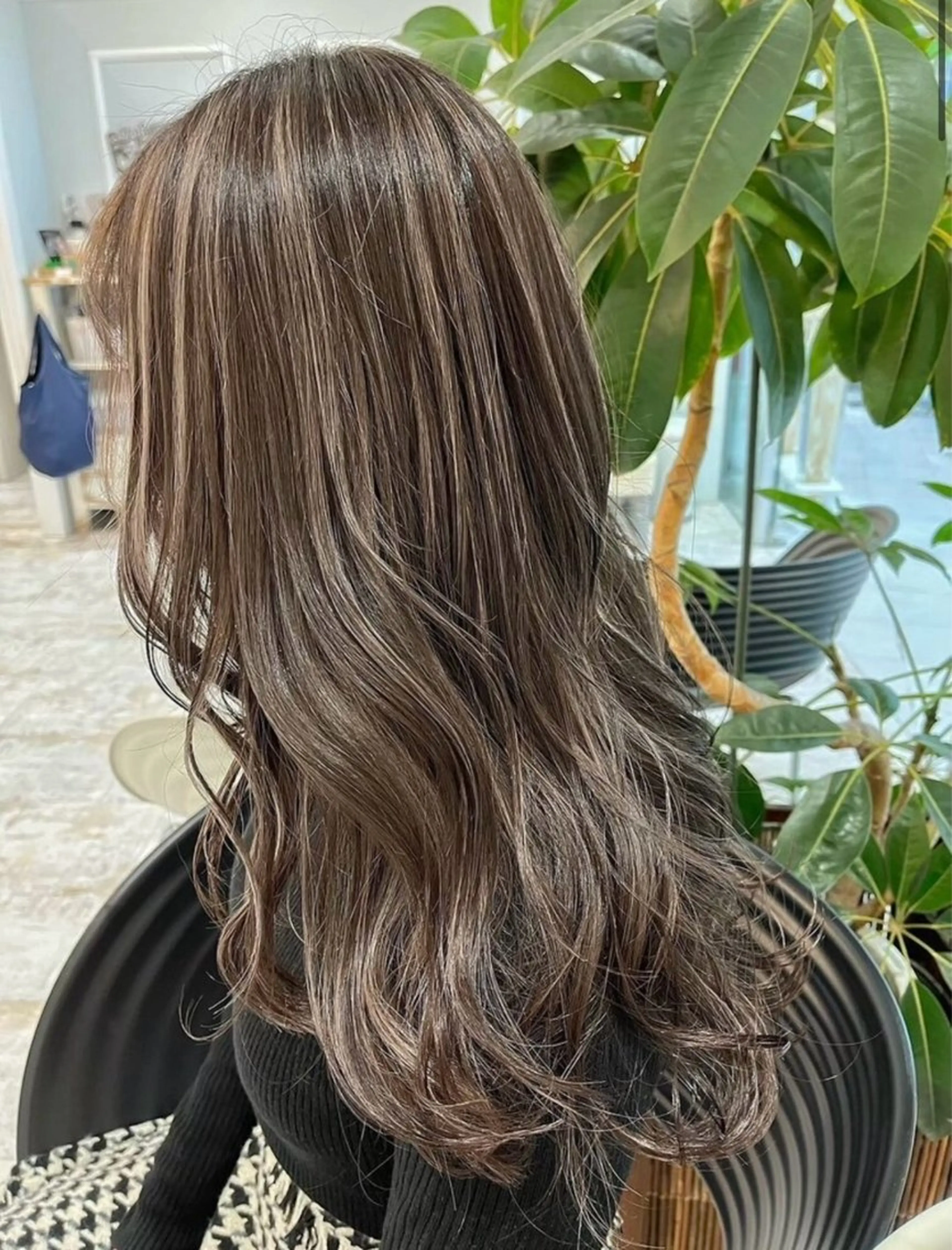 ロング カット ヘアカラー 🫧透明感カラー/ 縮毛矯正/彩夏🫧のヘアスタイル