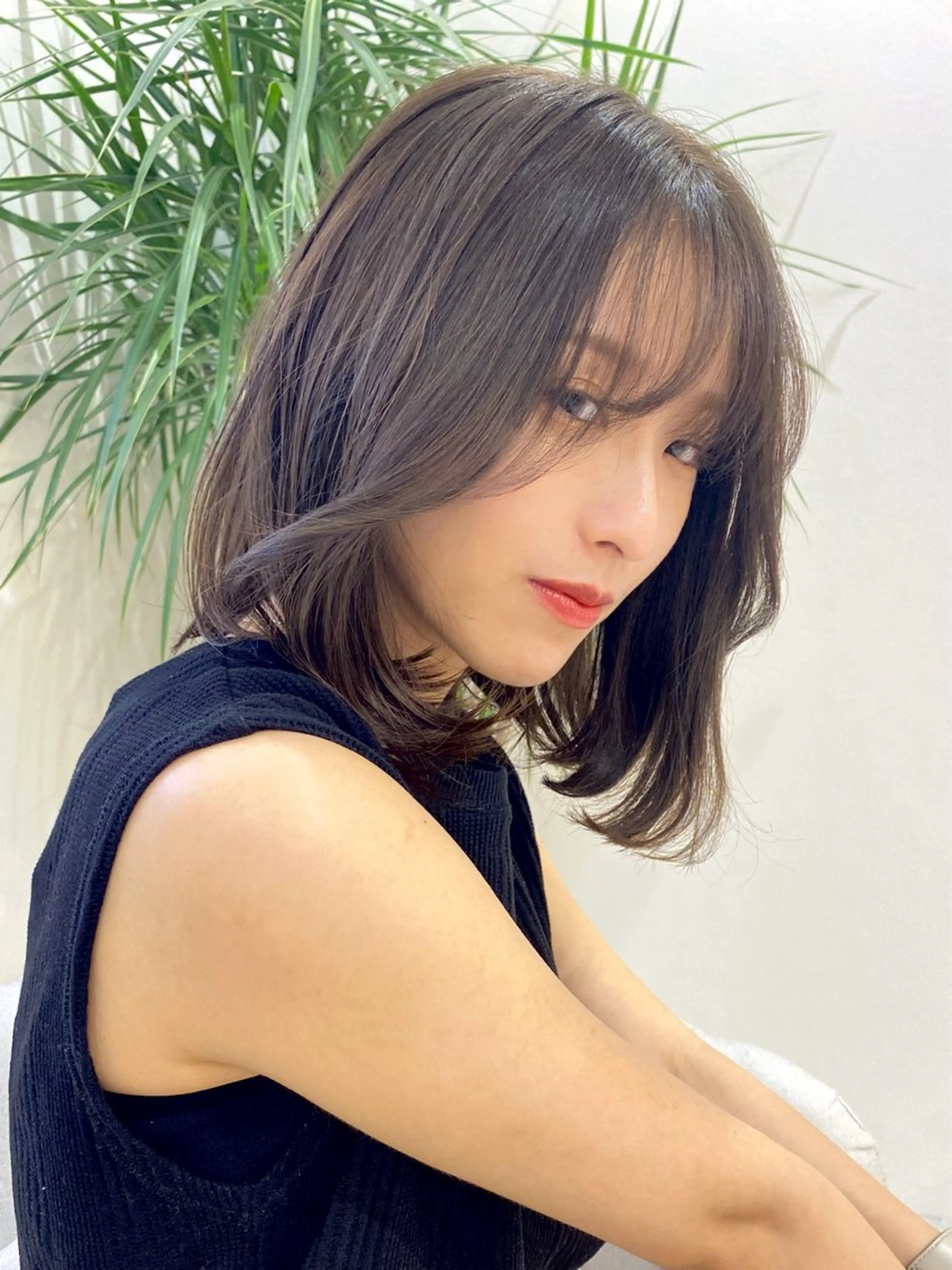 ミディアム Rita/髪質改善 /透明感カラーのヘアスタイル