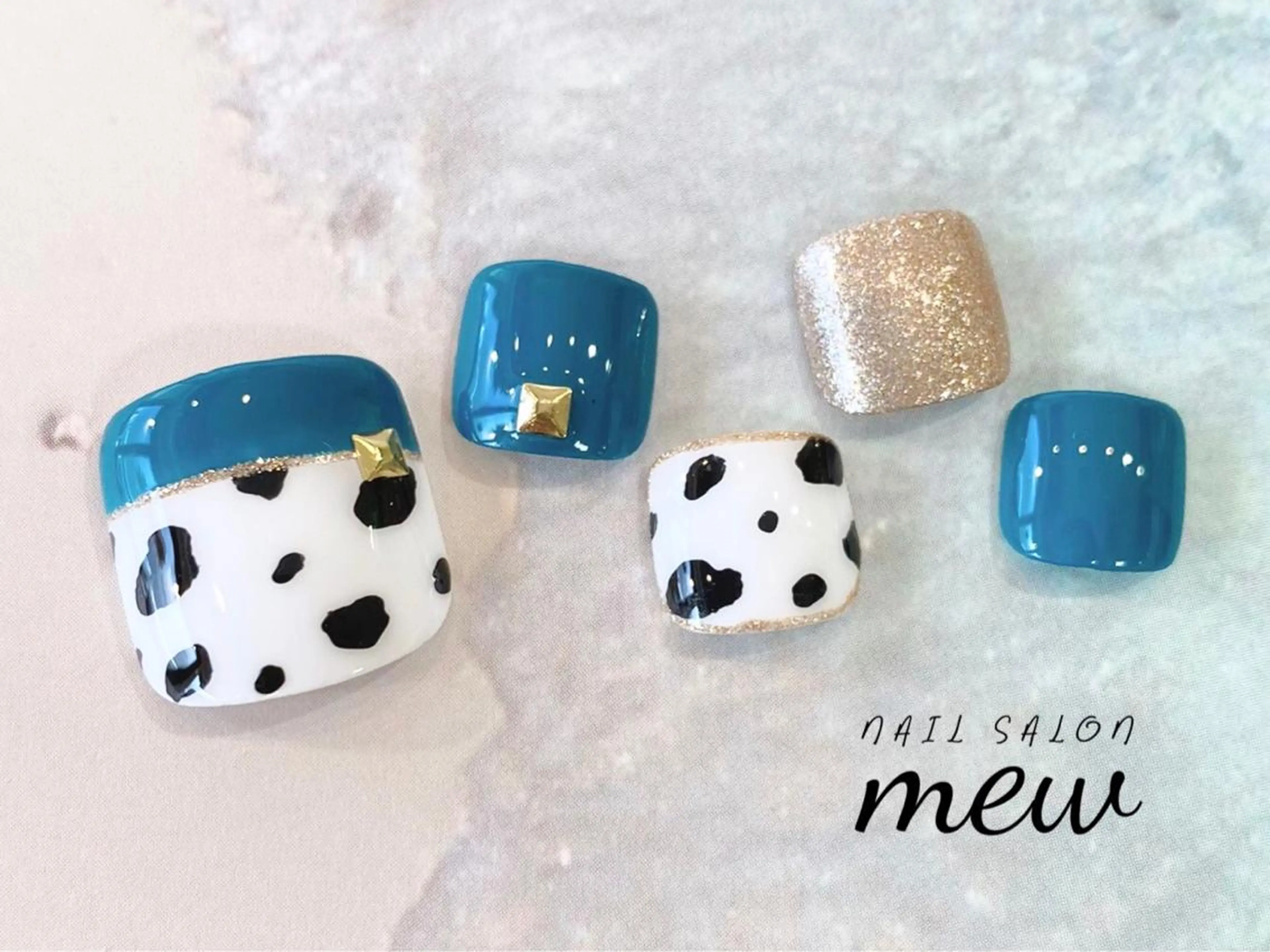 ネイル フットネイル Nail salon mewのネイルデザイン