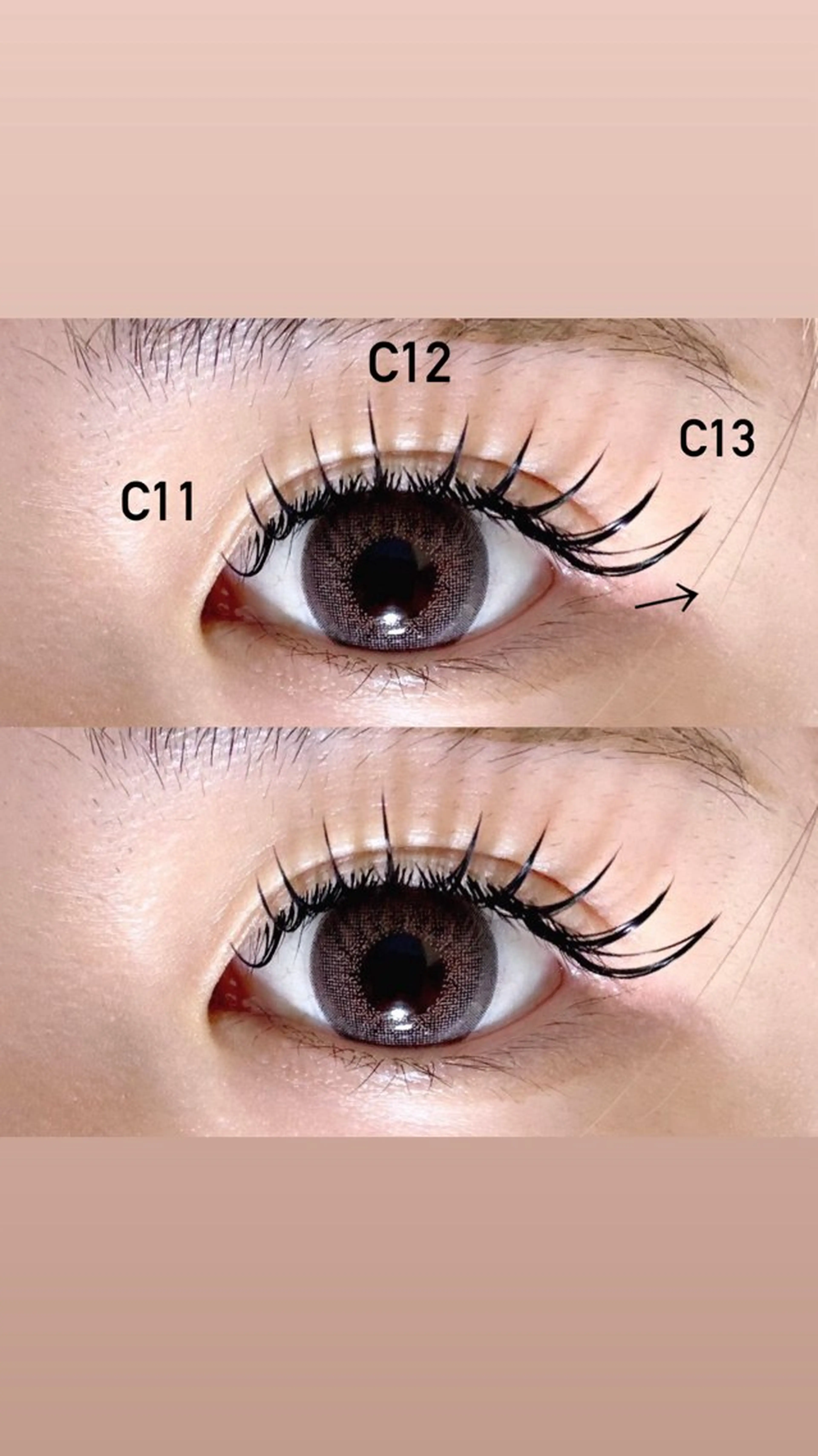 マツエク・マツパ 目尻長め 学生人気no.1 🦋ナツミのヘアスタイル