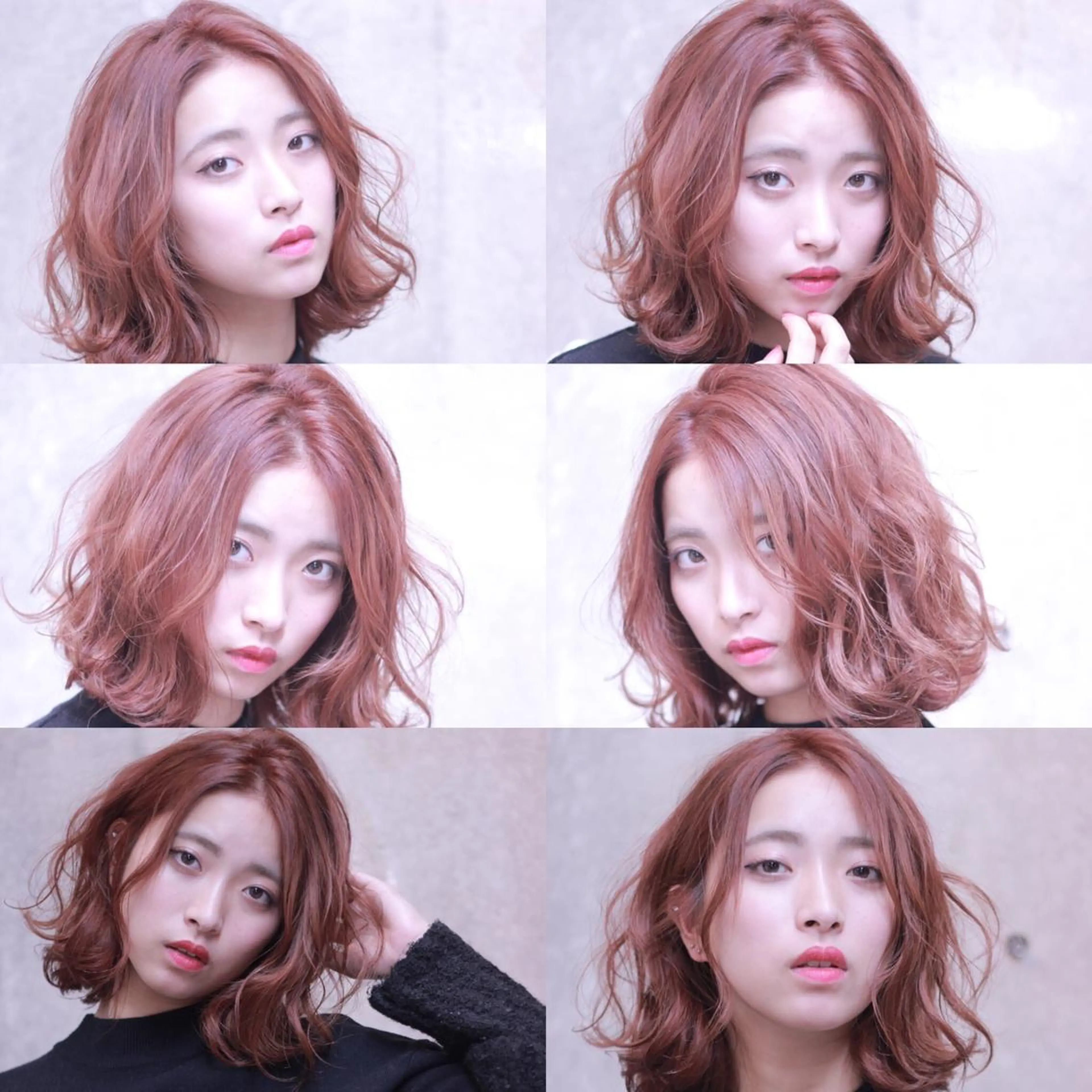 ミディアム 及川 光のヘアスタイル