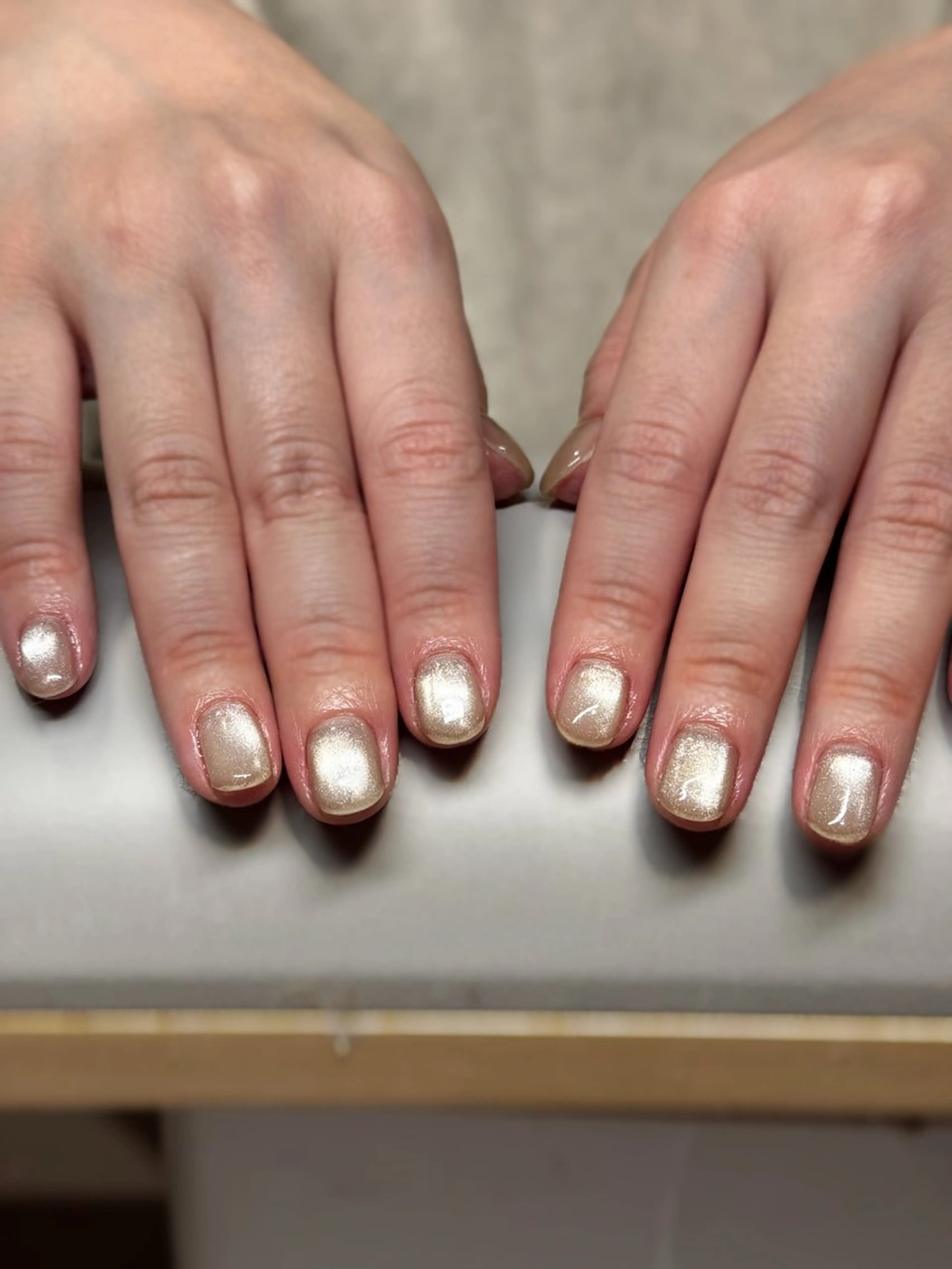 ネイル グリーン ハンドネイル &robe 銀座店 mayuのネイルデザイン