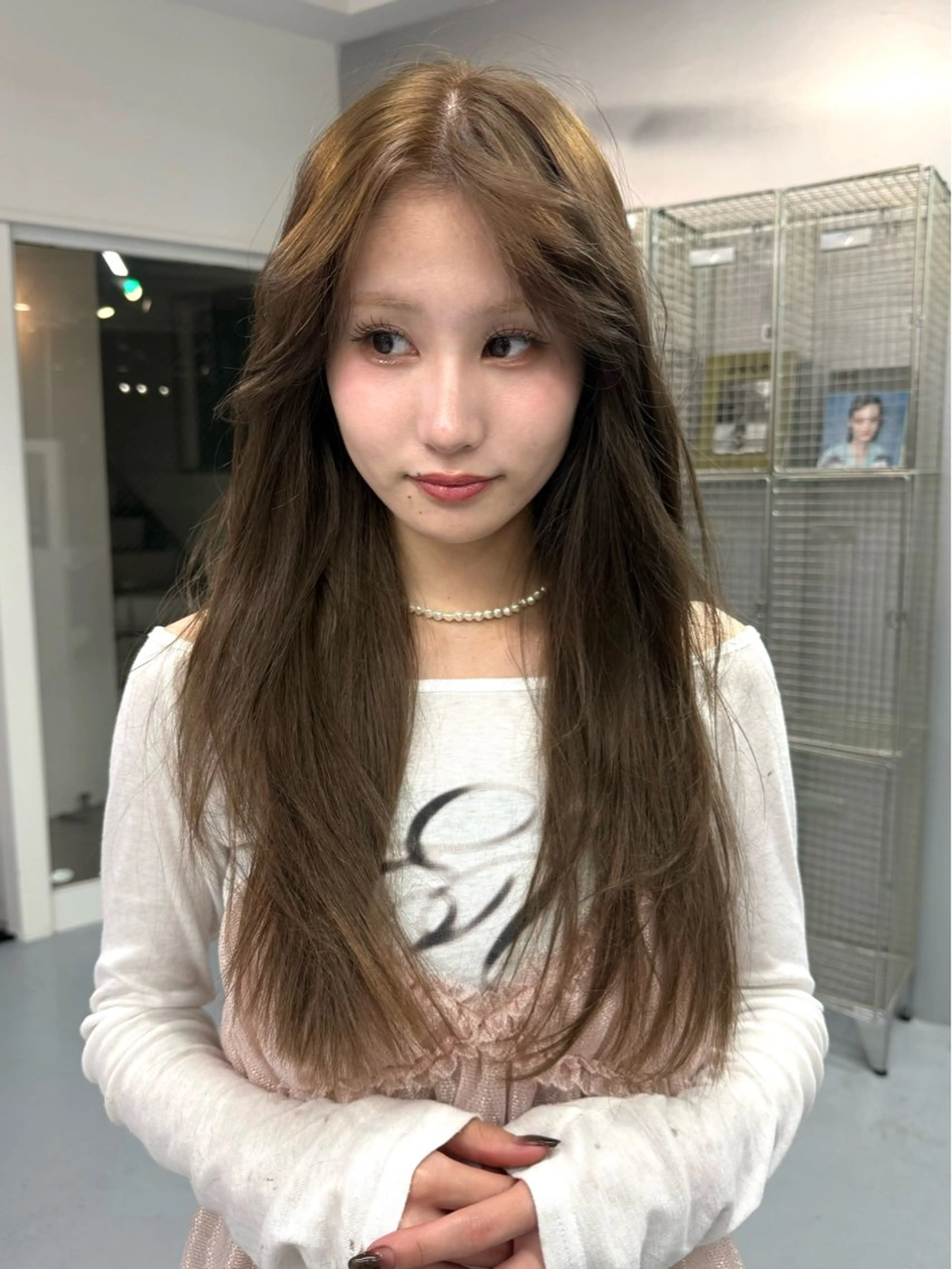 【sota】似合わせカット+ライトニングダブルカラー/2stepトリートメント#ベージュ#グレージュ#ミルクティーカラーの写真