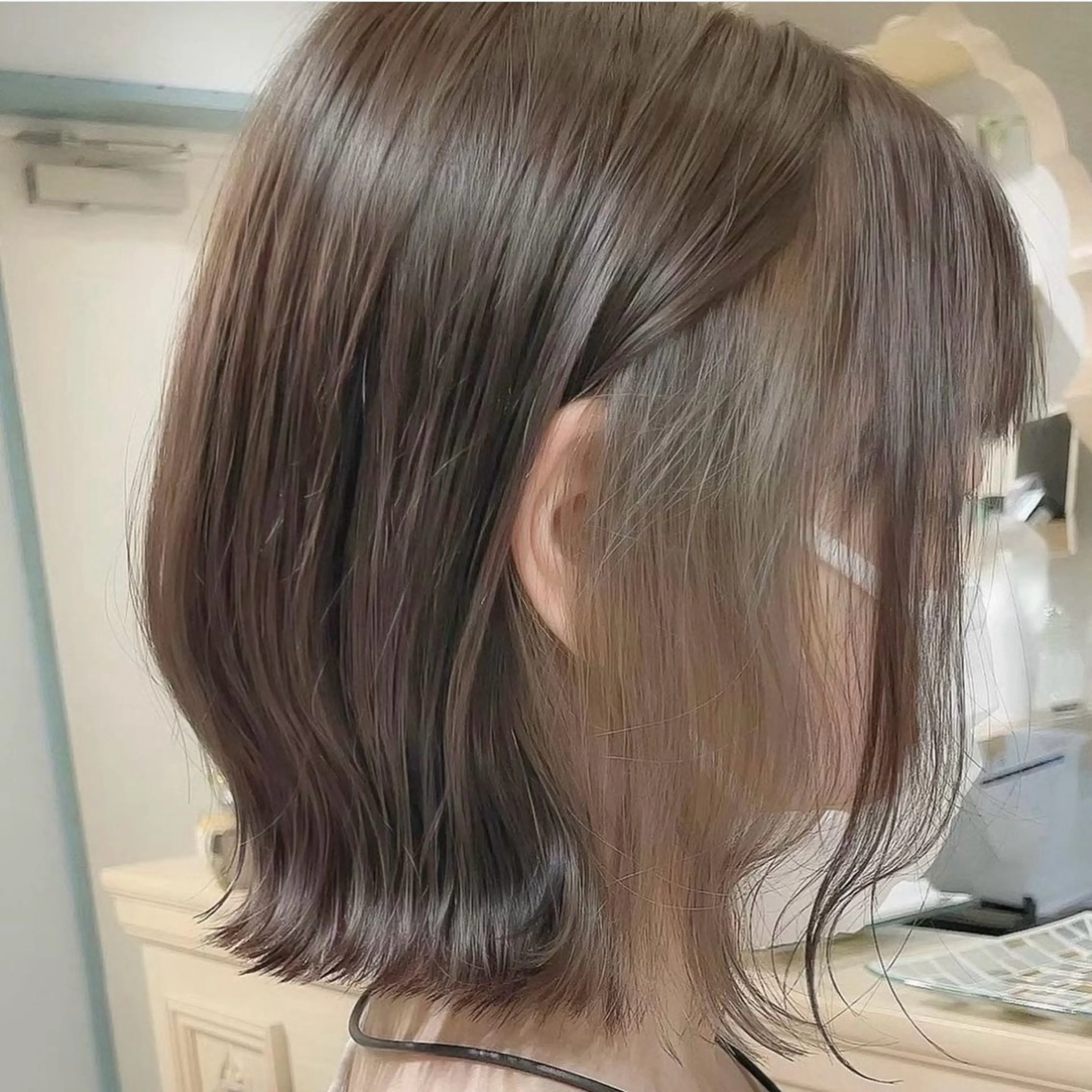 カラー ❤️ブリーチなし💚 ダブルカラー平野実花のヘアスタイル