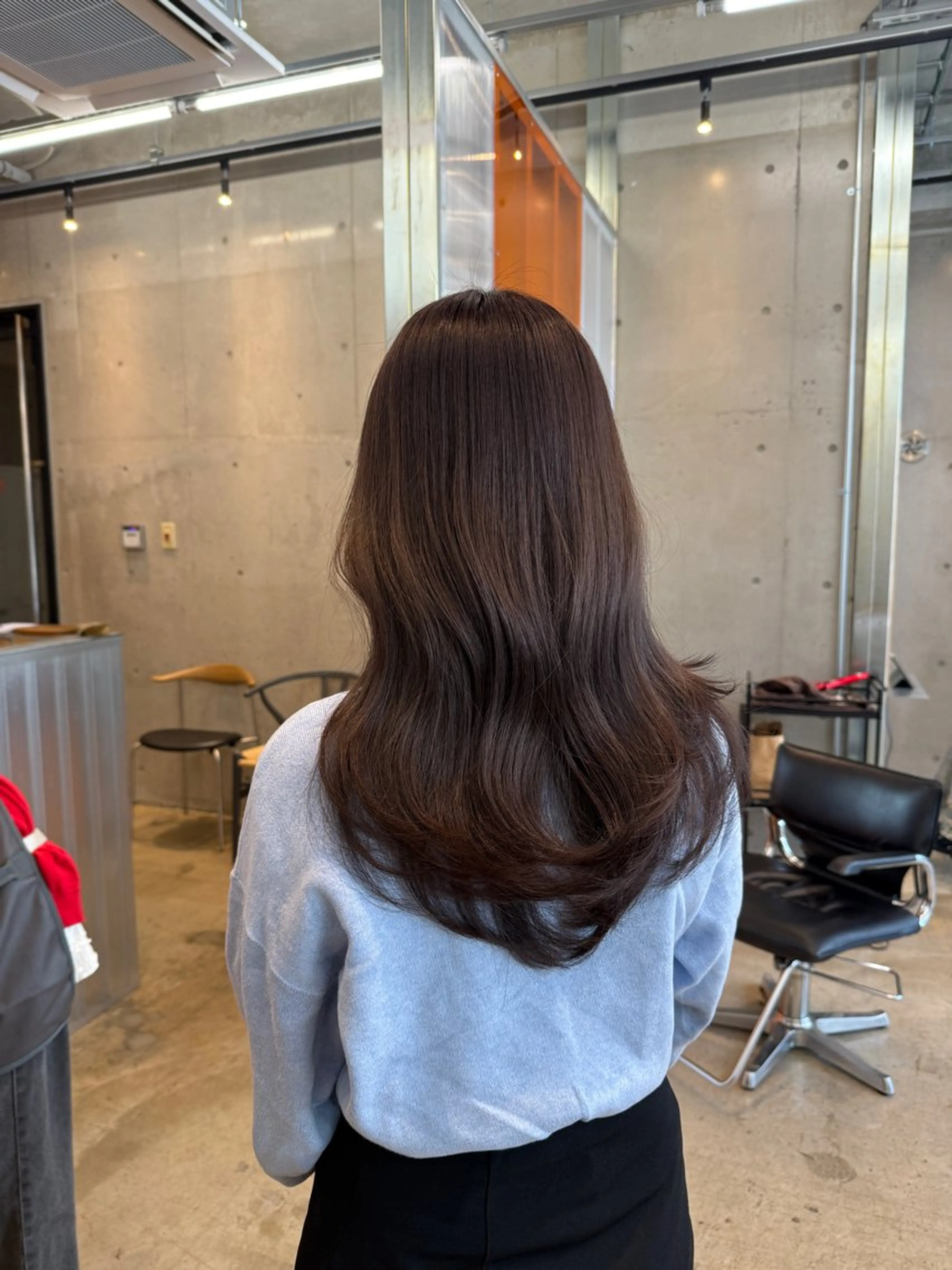ロング カラー ラベンダーカラー ヘアカラー REONA🪽✨薬院 レイヤーカット🫧のヘアスタイル