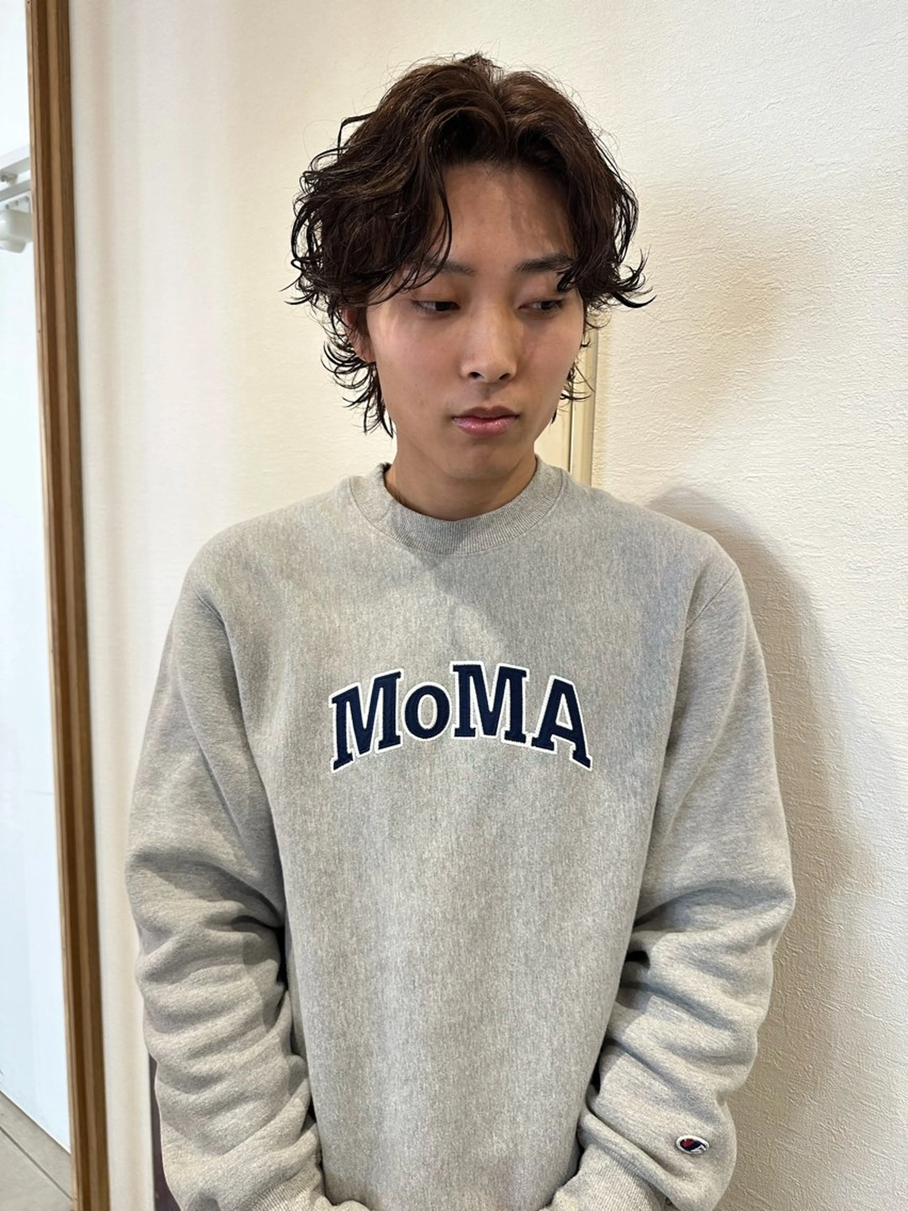 メンズ カット パーマ そーた /のヘアスタイル