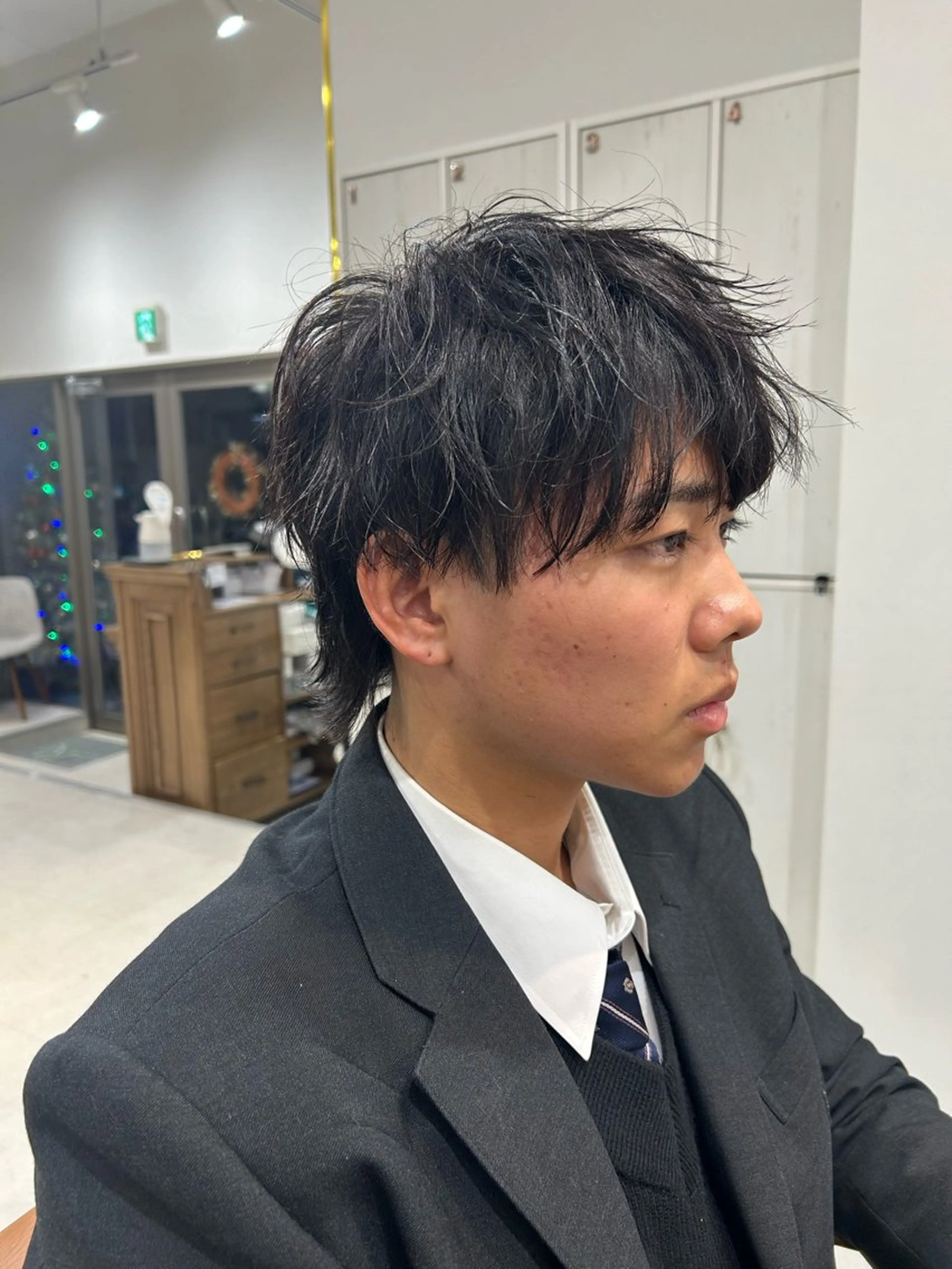 ショート メンズ 山﨑 燦人のヘアスタイル