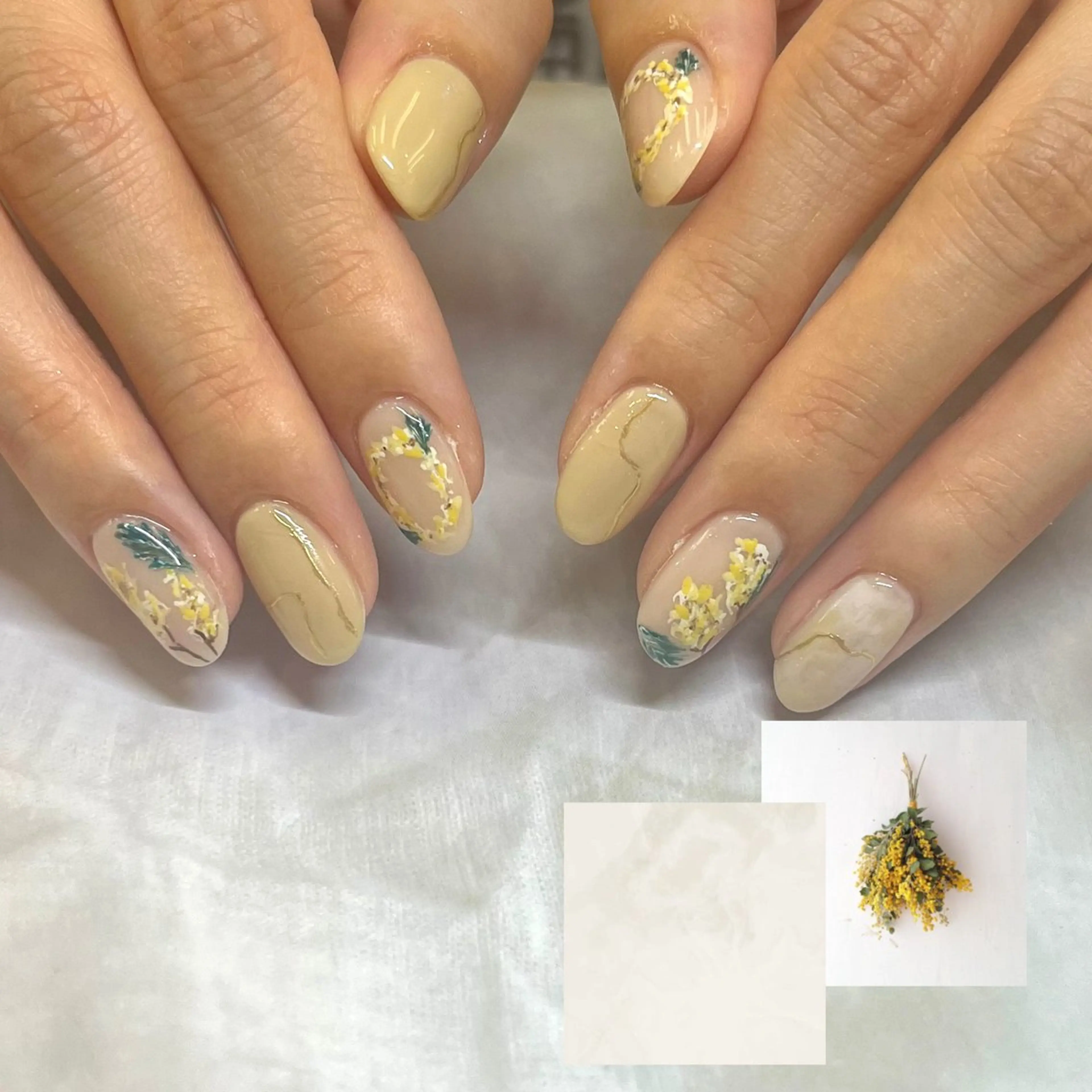 ネイル 春ネイル ハンドネイル ハンドケア ✩UMEHARA✩ ネイル/マツパのネイルデザイン