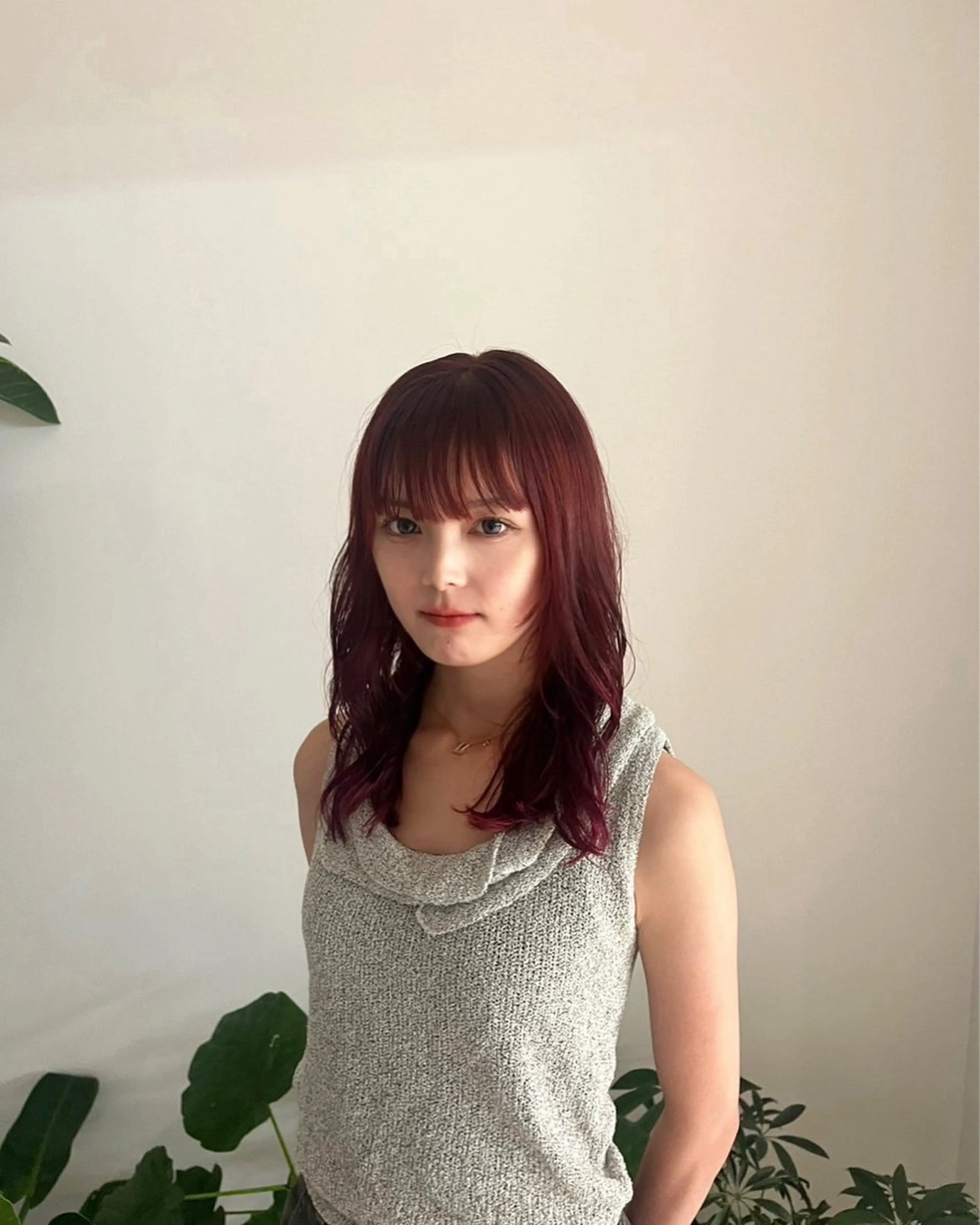 ミディアム カラー FILMS hotchiのヘアスタイル