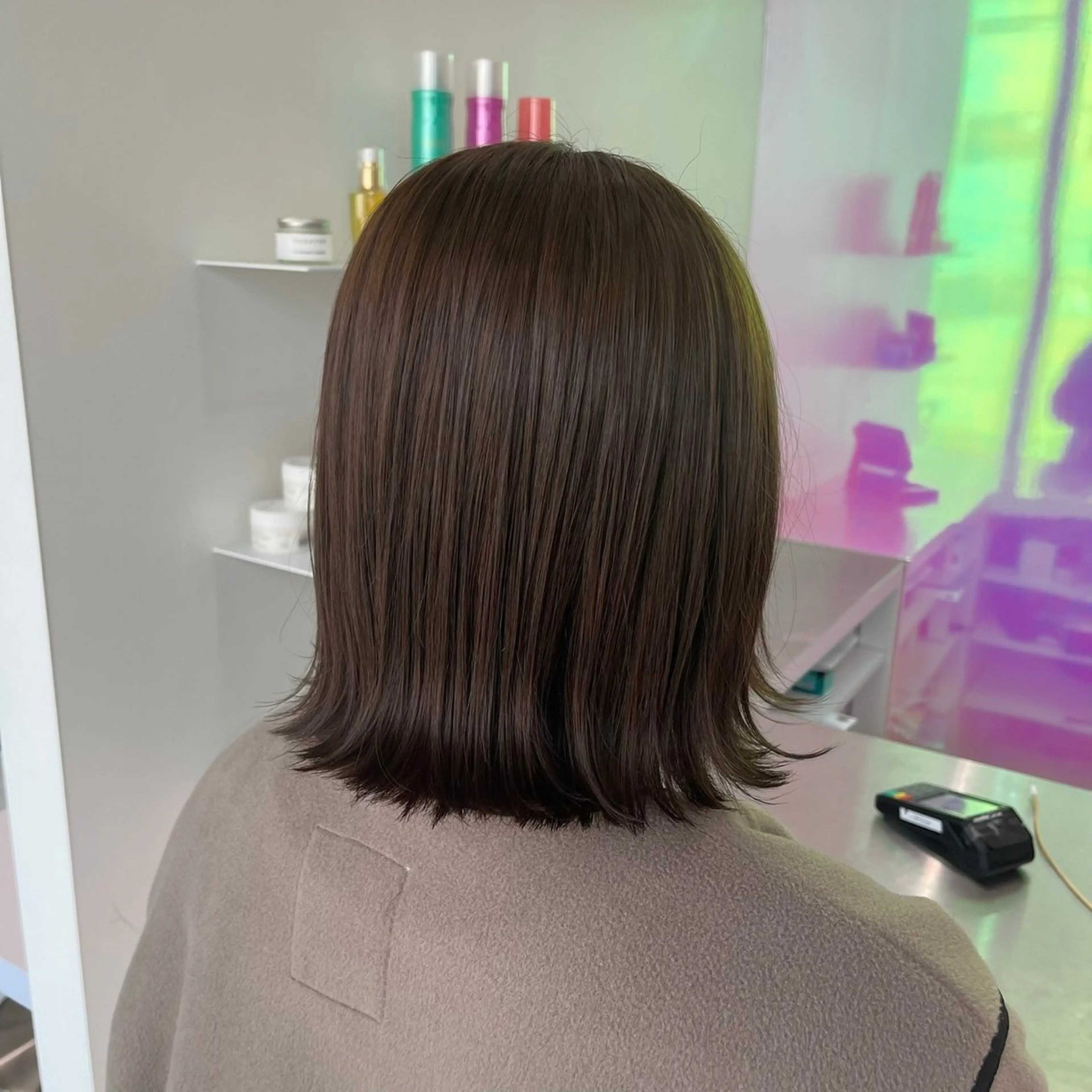 ショート カラー パーマ ヘアアレンジ メンズ 🤍透明感カラー🤍 似合わせ🤍AINEのヘアスタイル