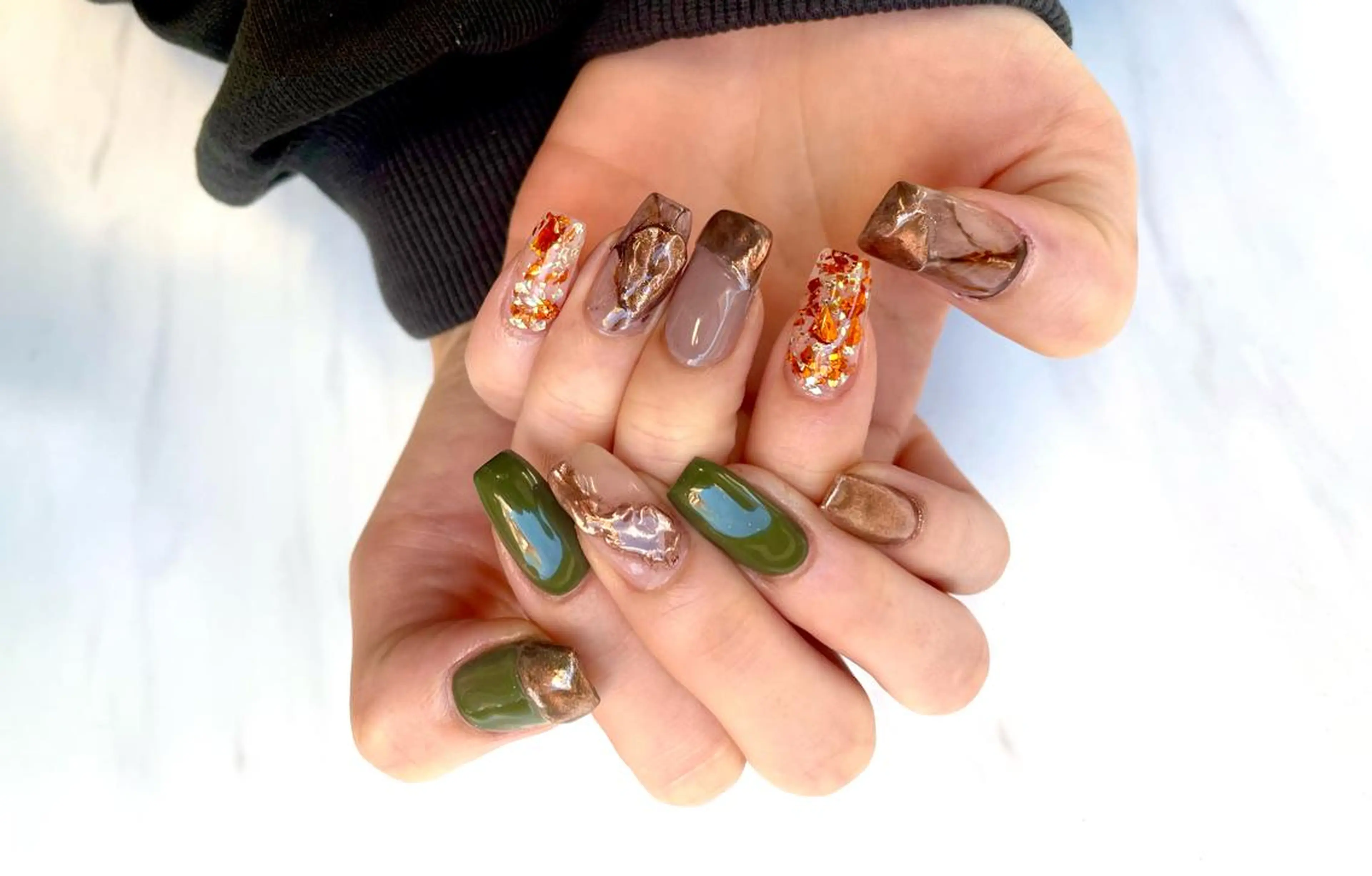 ネイル ニュアンスネイル ネイリスト Kaoriのネイルデザイン