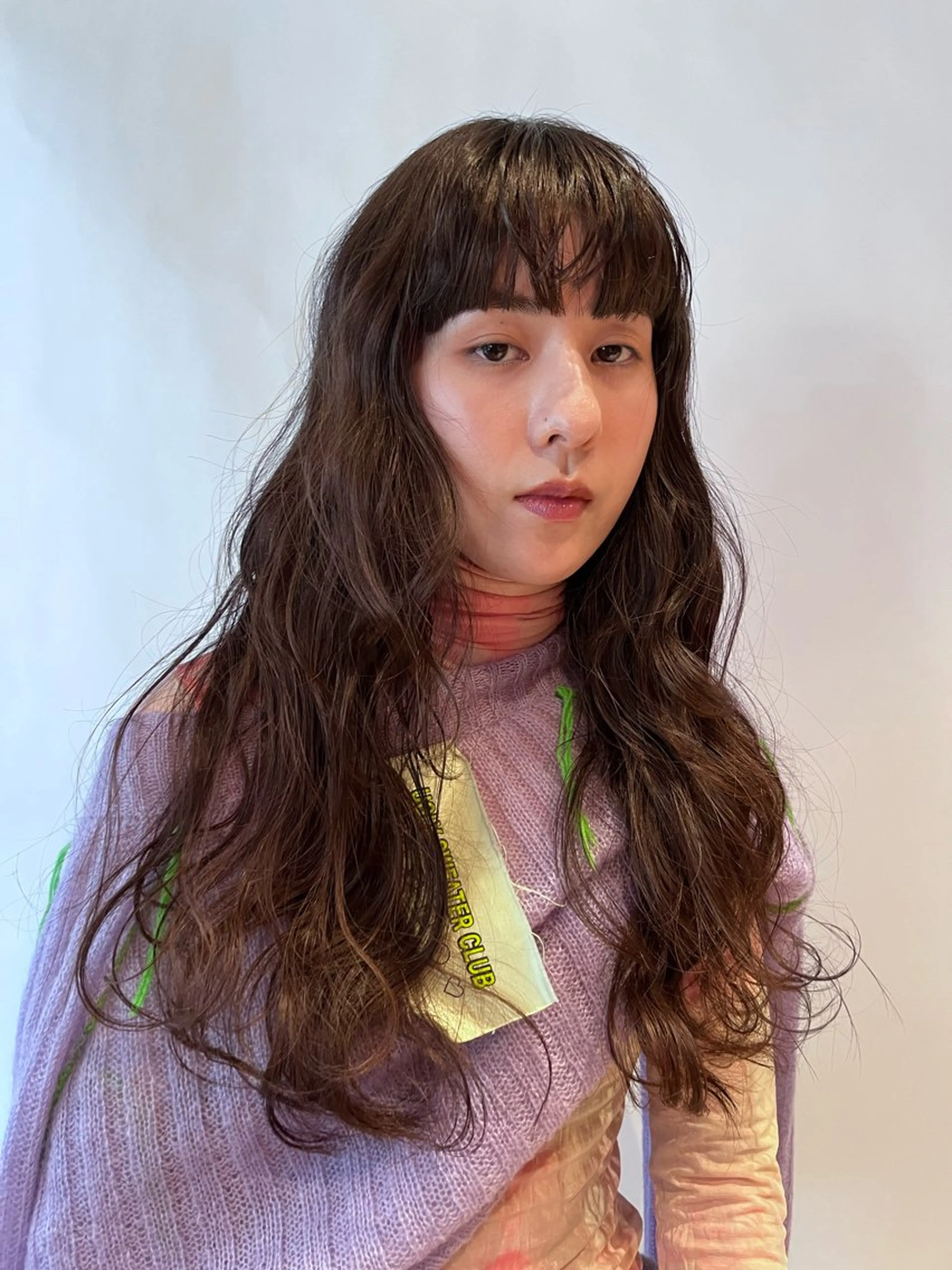 カラー カット パーマ hishida akiho  🩰のヘアスタイル