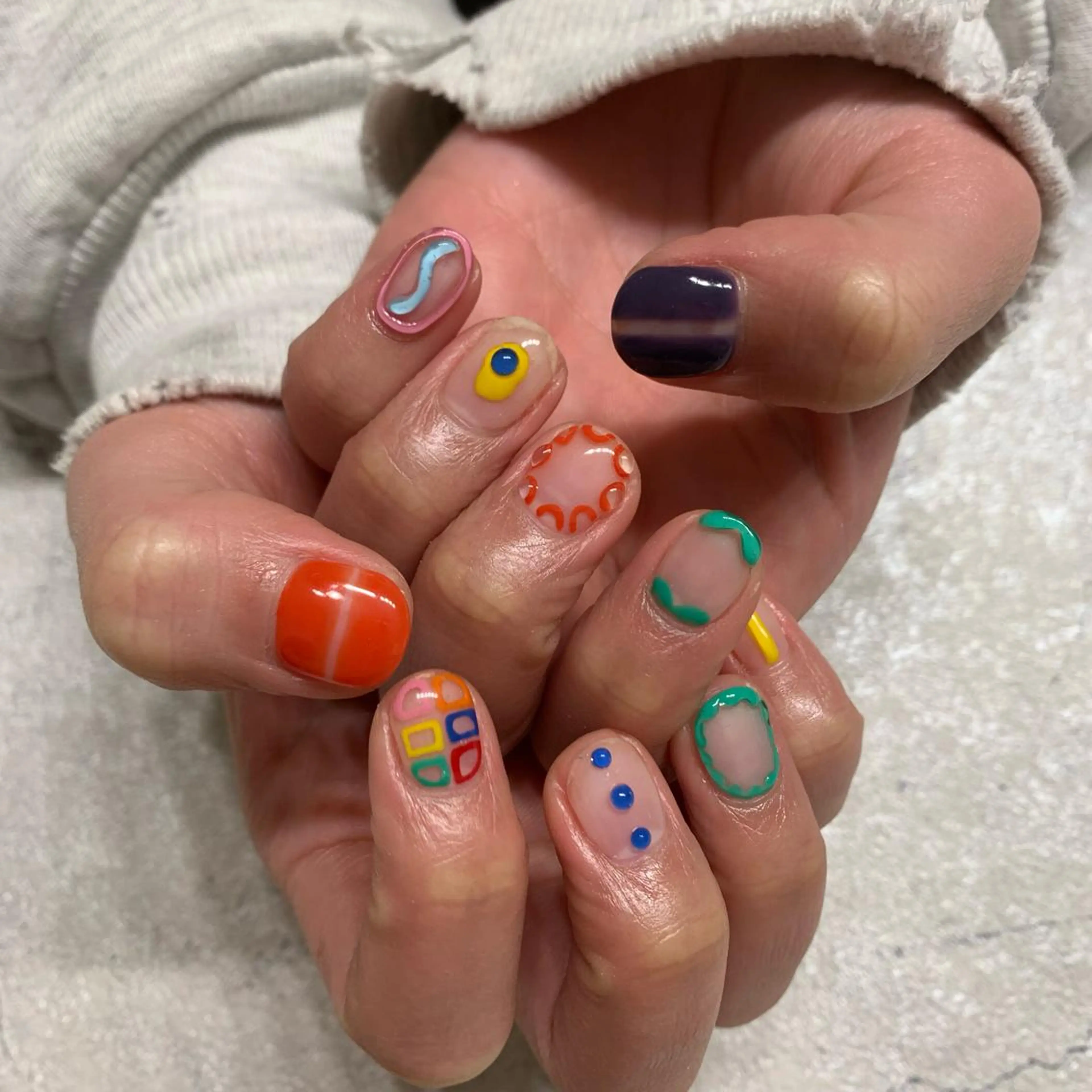 ネイル ハンドネイル Aimer Ciel エメシエル大宮ネイルのネイルデザイン