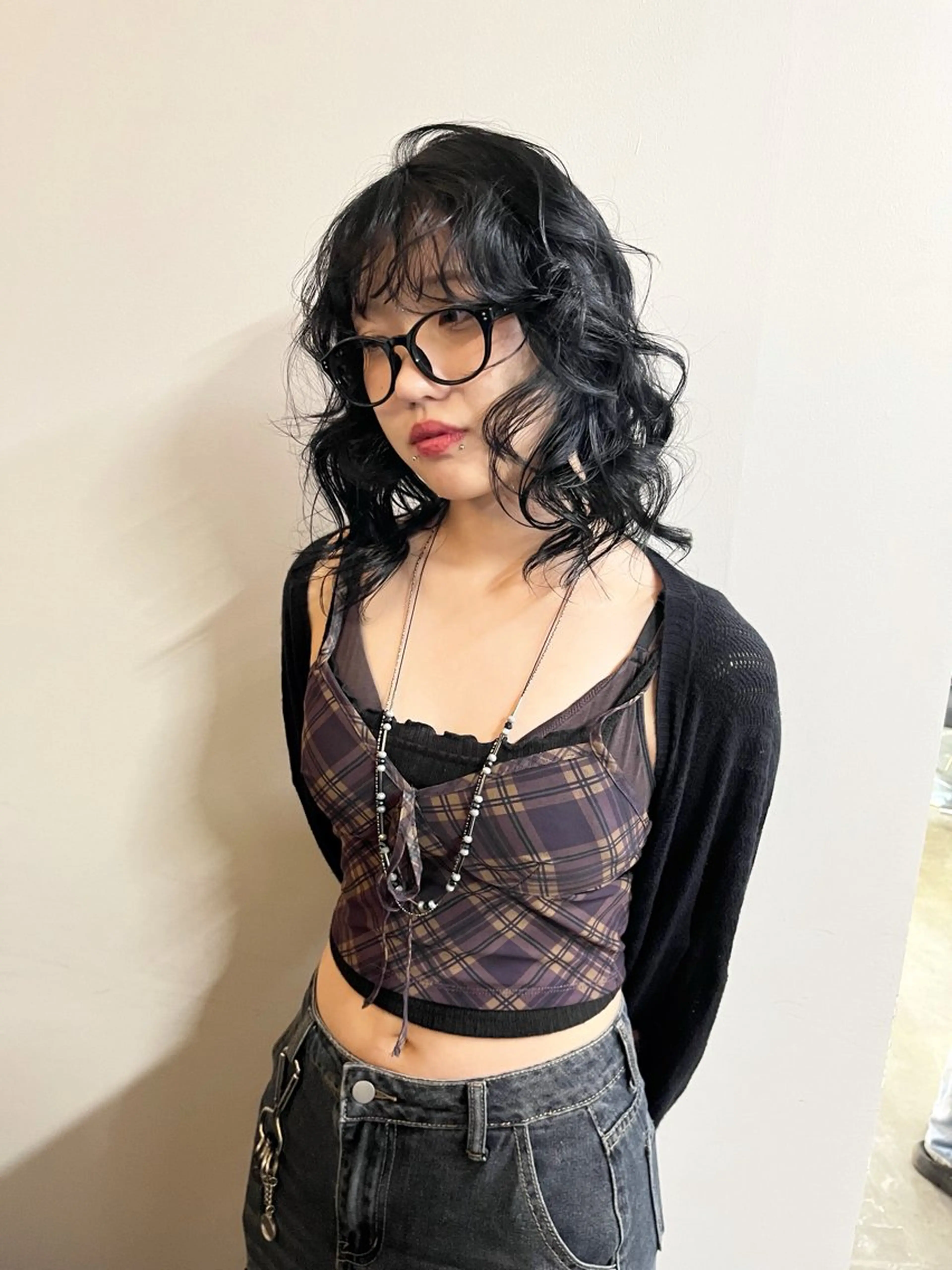 カラー ヘアアレンジ ハイトーン レイヤー🎀meiのヘアスタイル