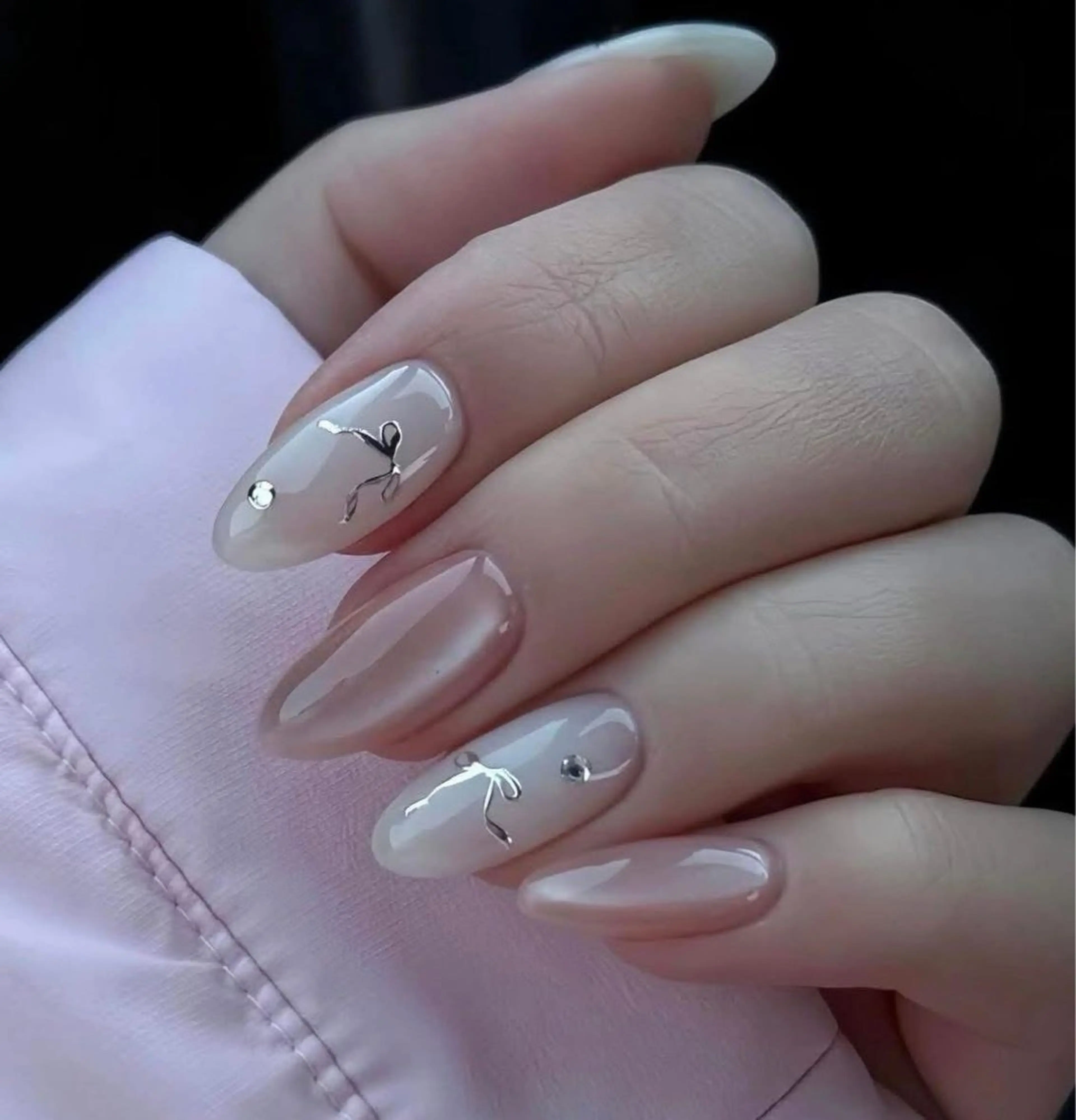 ネイル 長さ出し フットネイル ジェルネイル 韓国ネイル マグネットネイル YMT NailStudioのネイルデザイン
