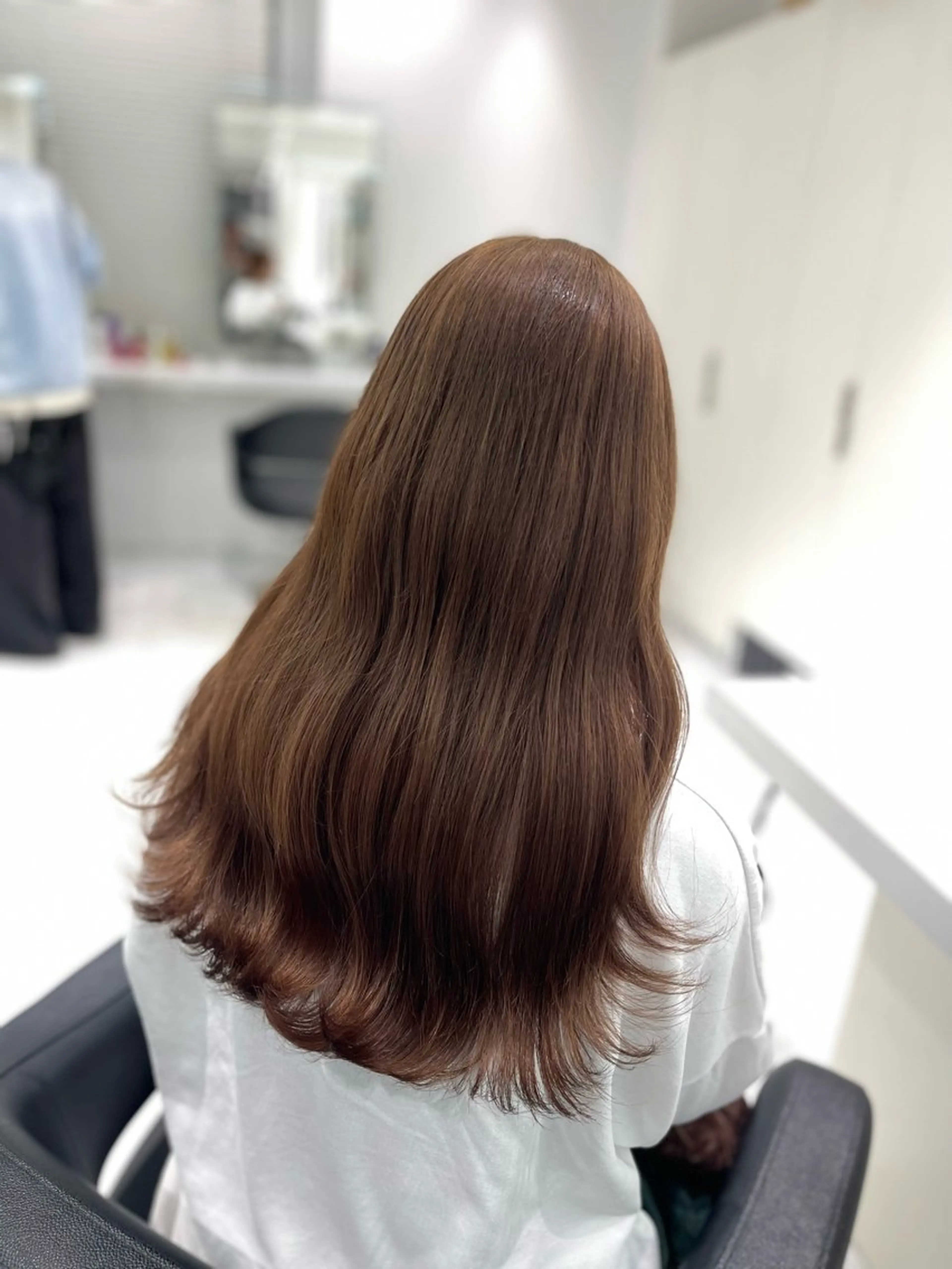 ロング カラー ヘアアレンジ 💓ブリーチ特化 透明感💓あい💓のヘアスタイル