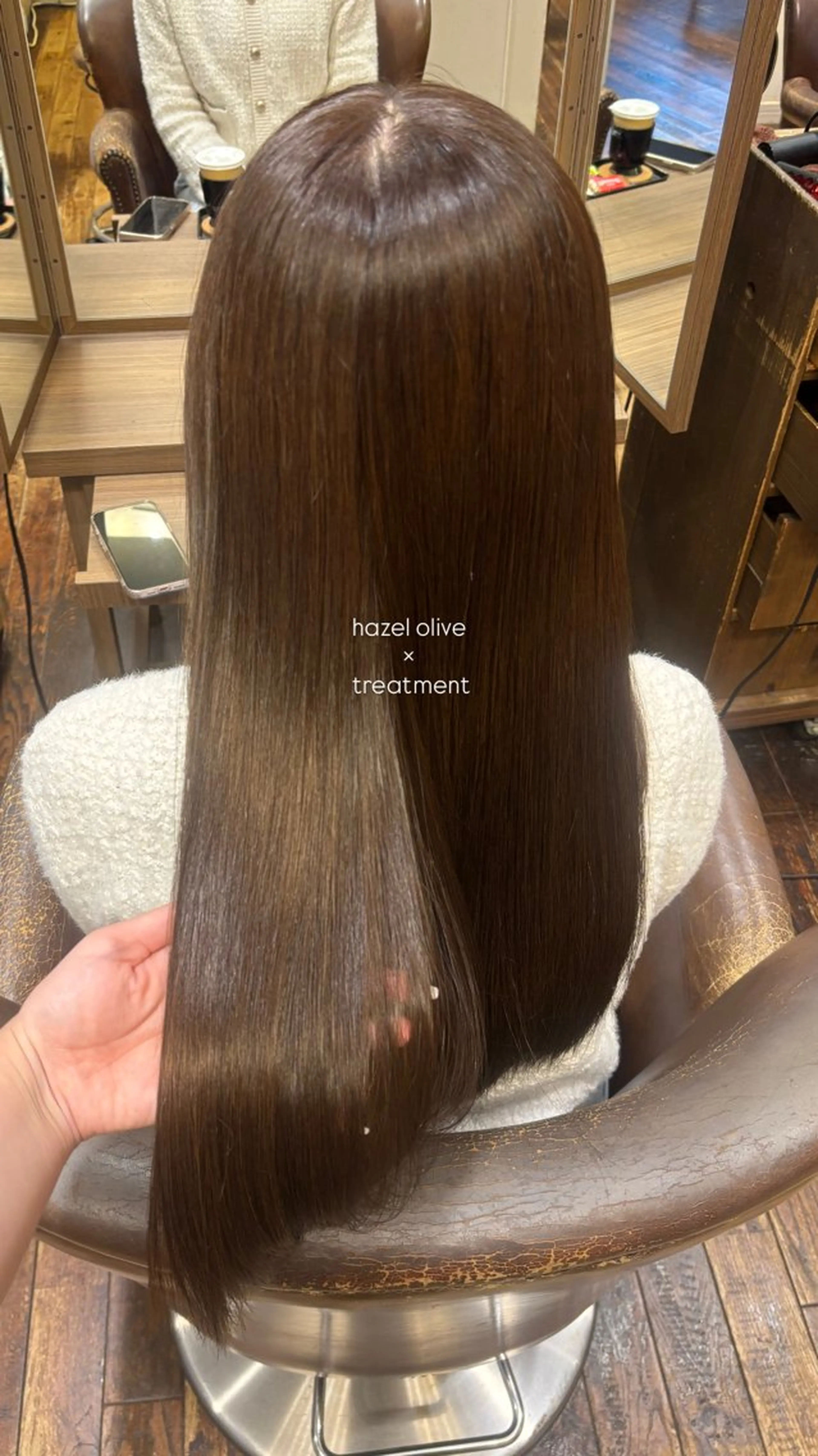 《人気no.１メニュー✨》髪質改善カラー＋カット🤍うる艶×透明感  ¥6600の写真