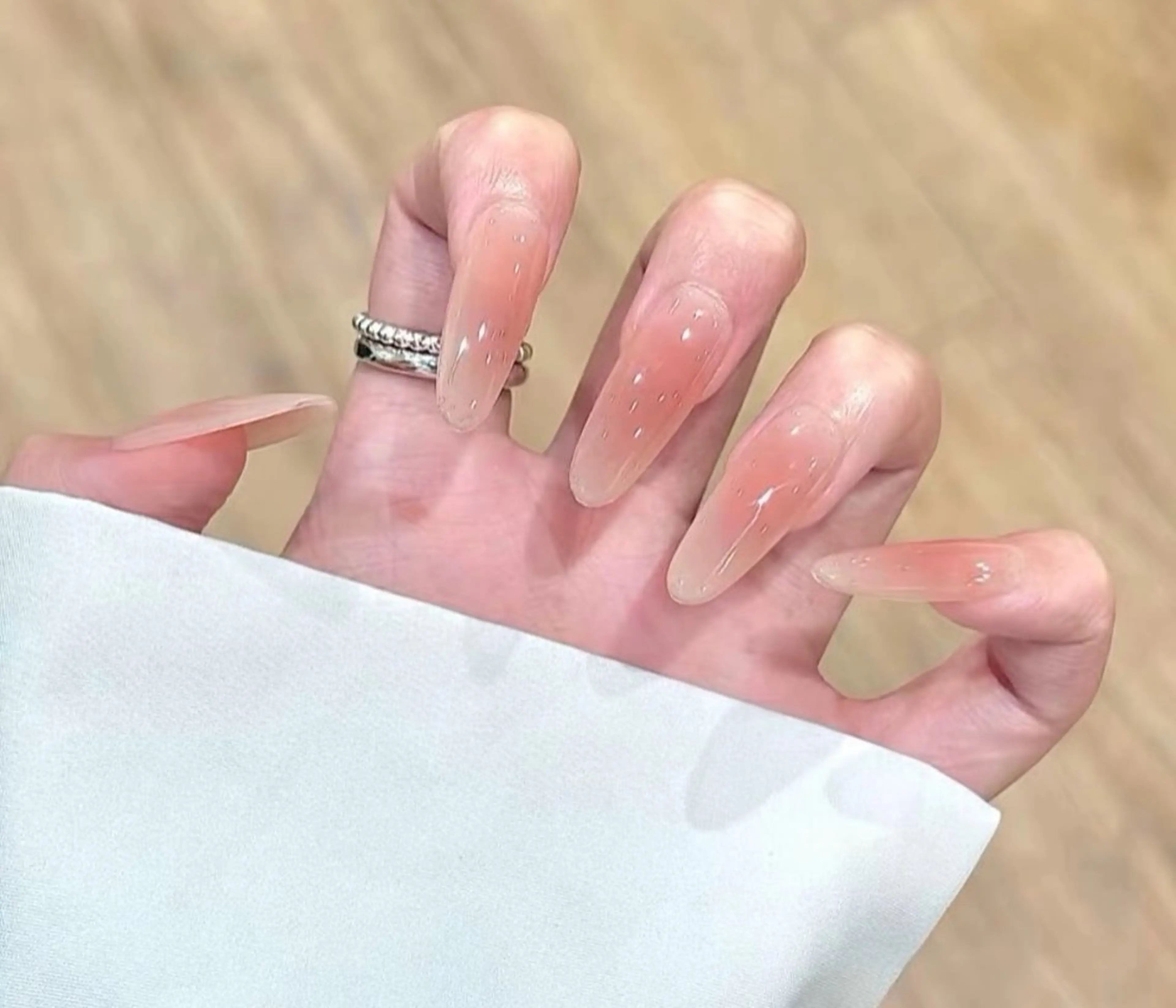 【チップスカルプ】純欲チークネイル🎀90分¥7980の写真